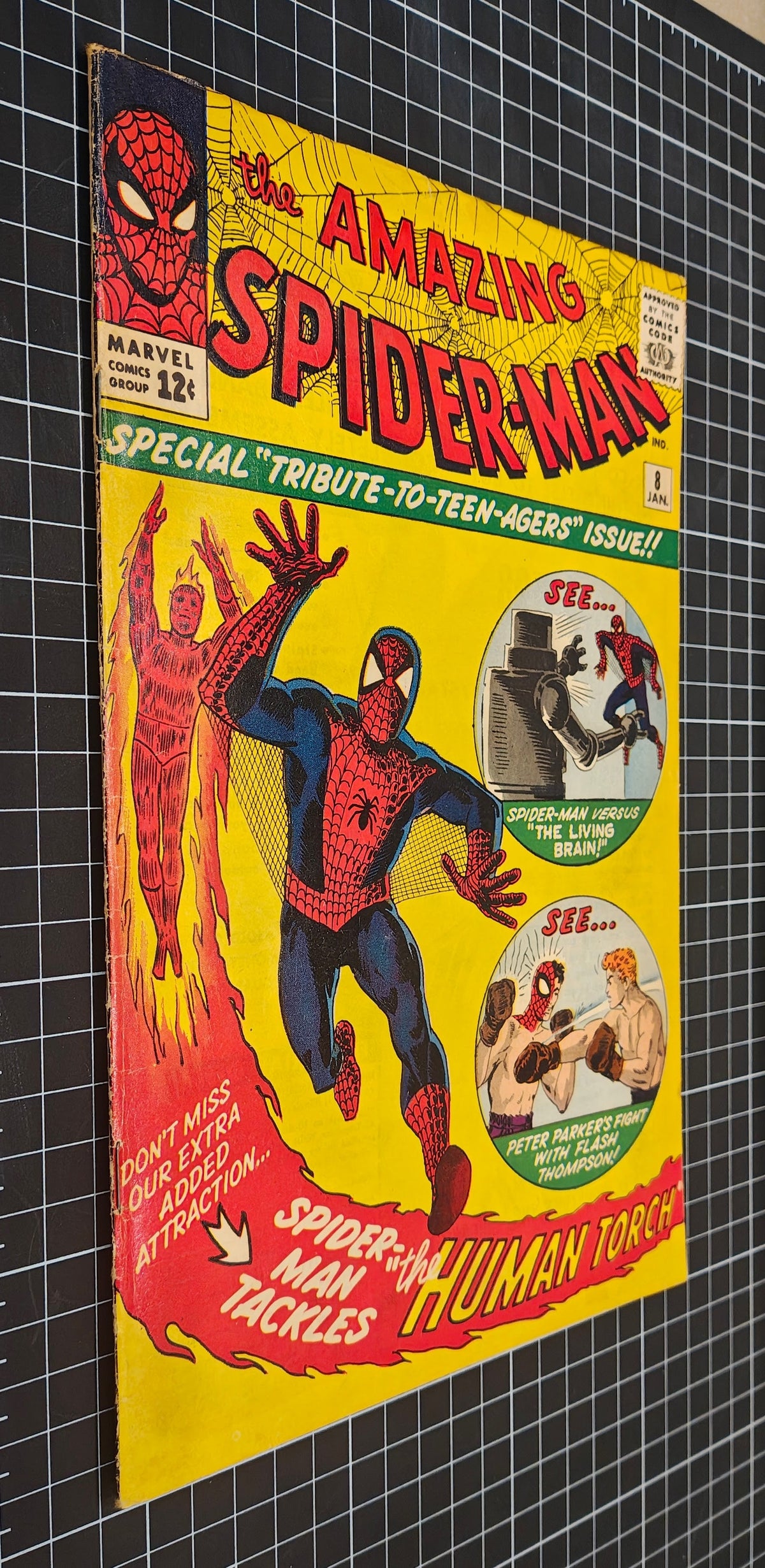 AMAZING SPIDER-MAN (1963) #008 FN- (5.5)