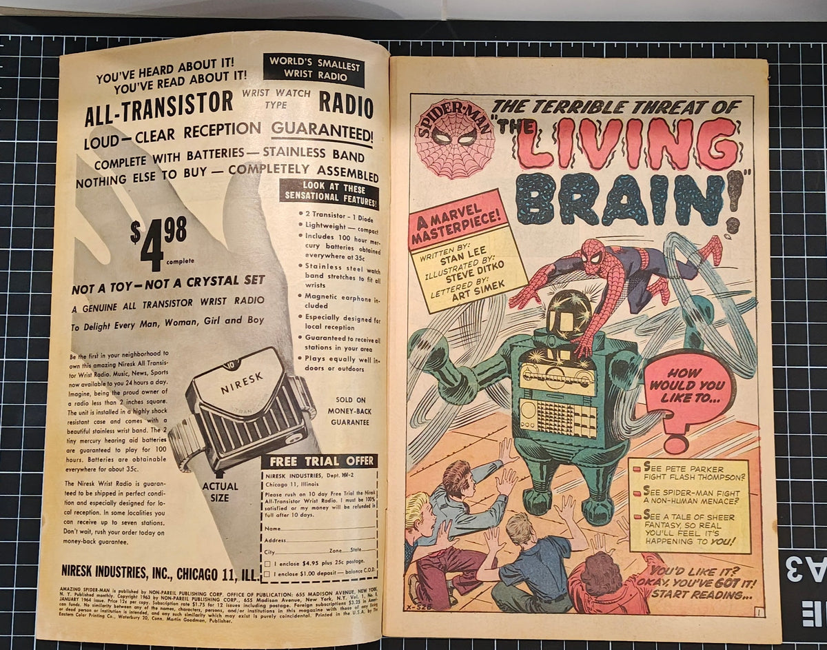 AMAZING SPIDER-MAN (1963) #008 FN- (5.5)