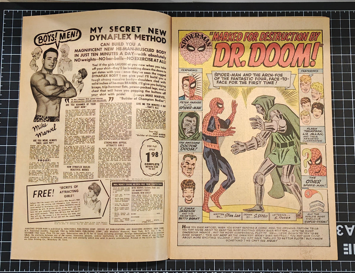 AMAZING SPIDER-MAN (1963) #005 VF- (7.5)