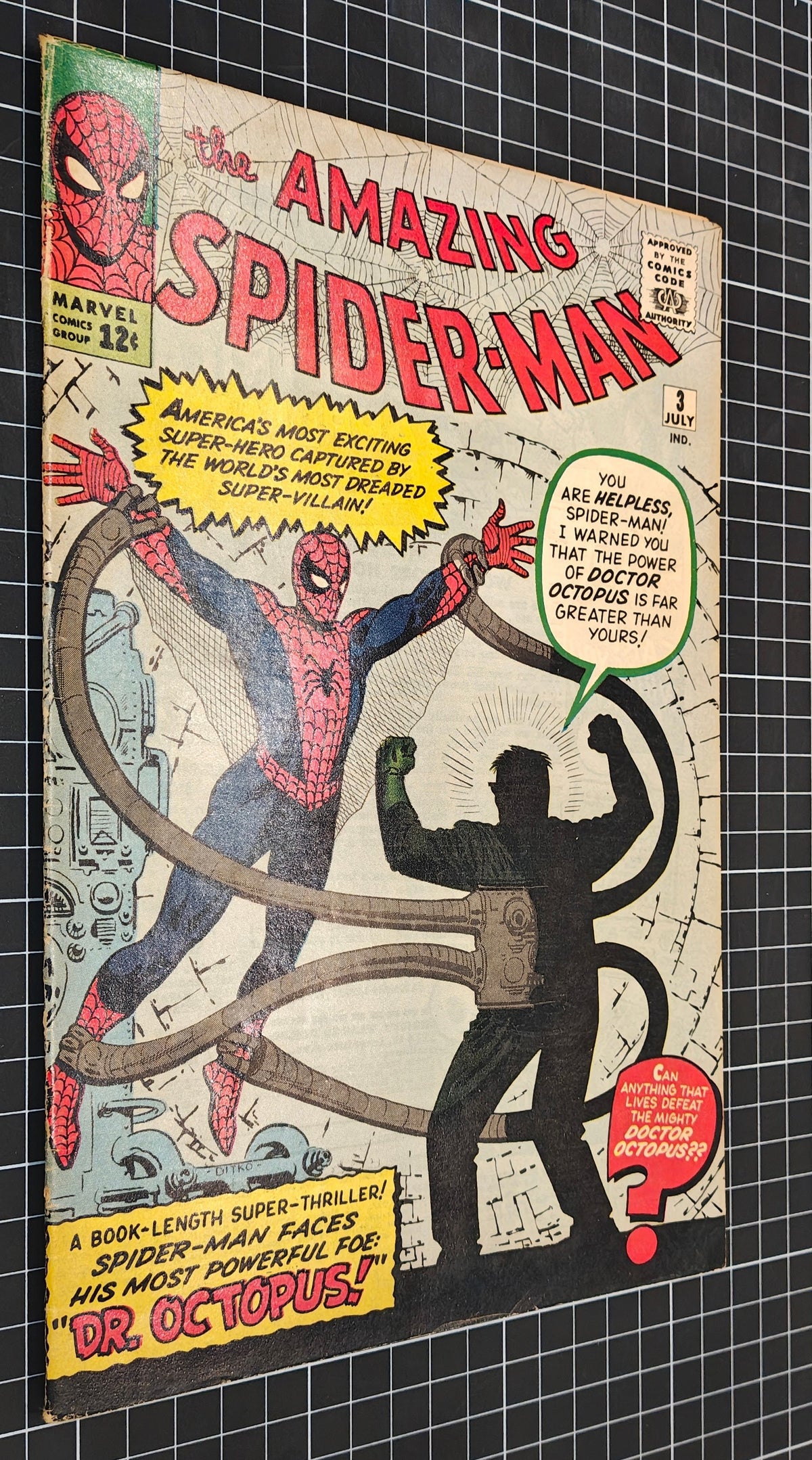 AMAZING SPIDER-MAN (1963) #003 FN (6.0)