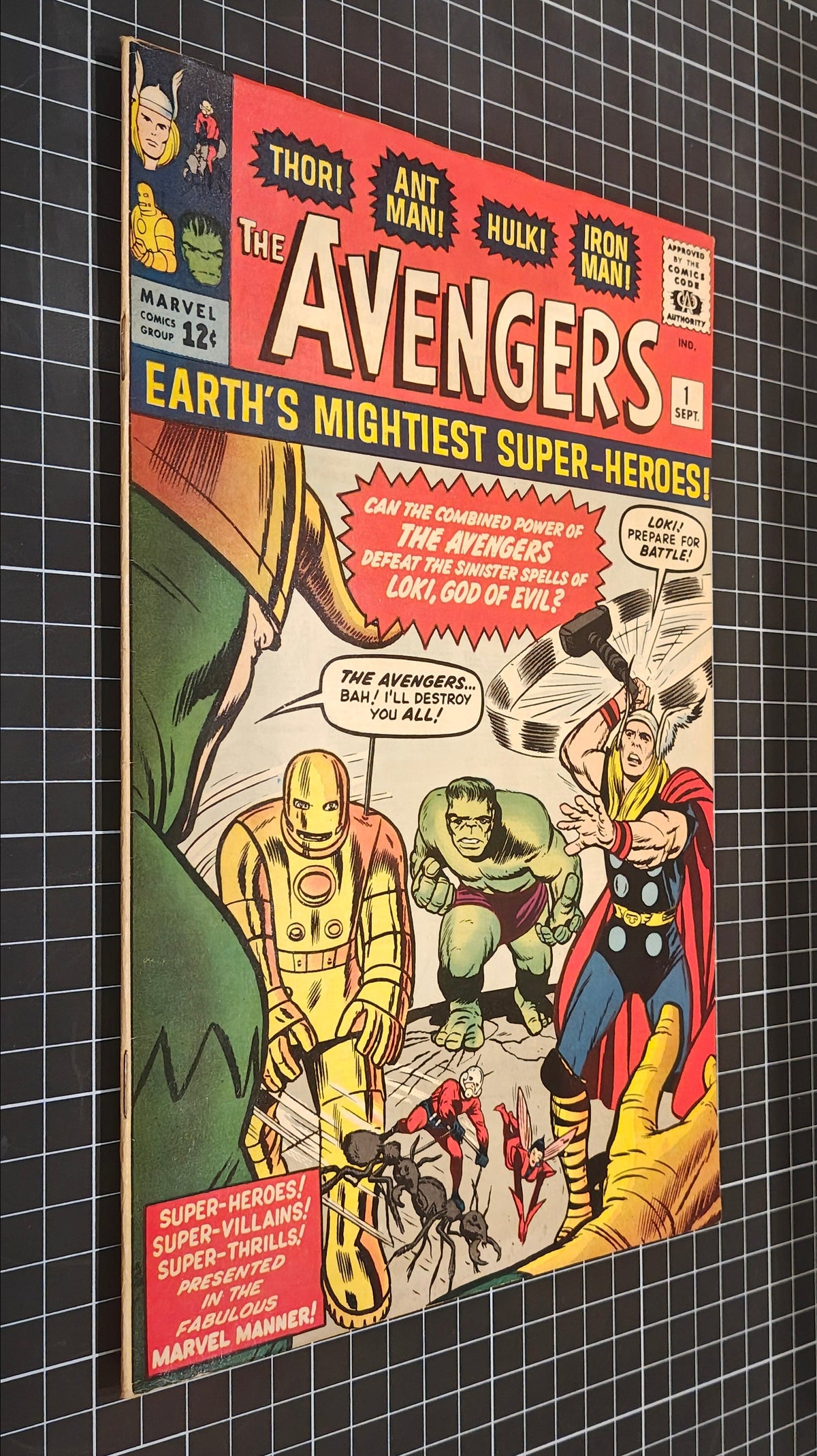 AVENGERS (1963) #001 VF (8.0)