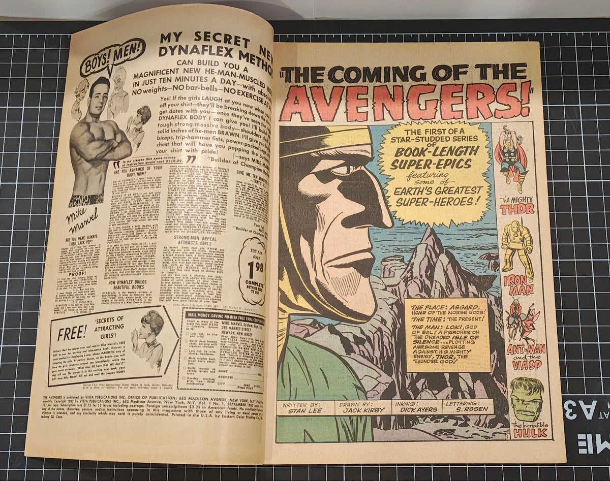 AVENGERS (1963) #001 VF (8.0)