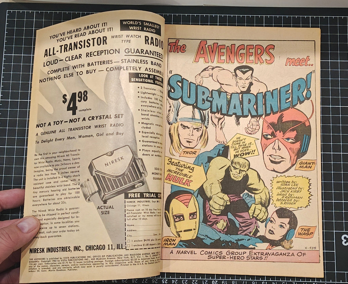 AVENGERS (1963) #003 VF (8.0)