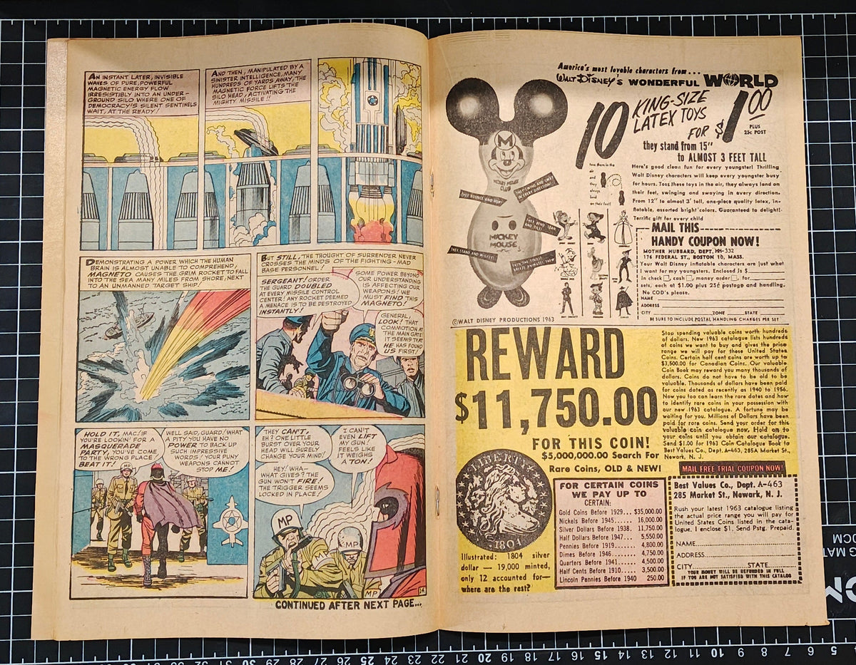 UNCANNY X-MEN (1963) #001 FN+ (6.5)