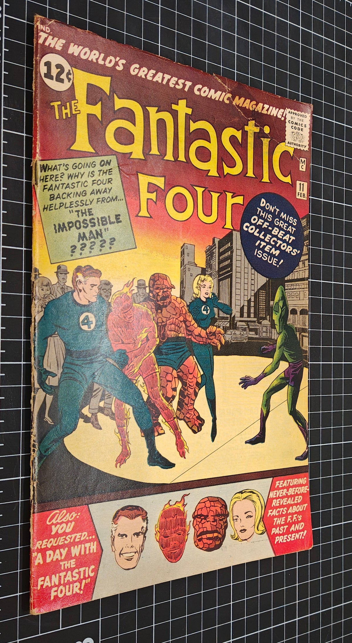 FANTASTIC FOUR (1961) #011 GD+ (2.5)
