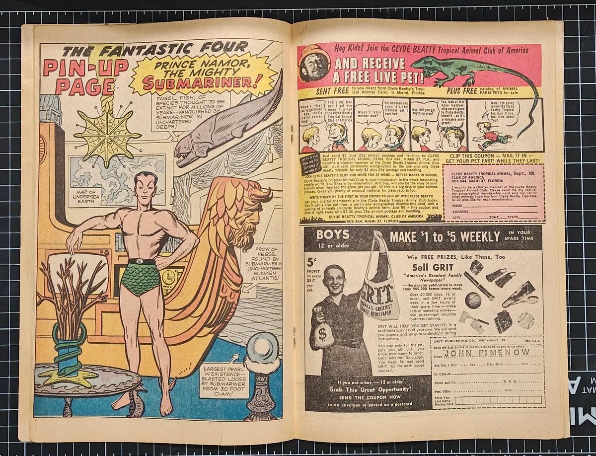 FANTASTIC FOUR (1961) #011 GD+ (2.5)