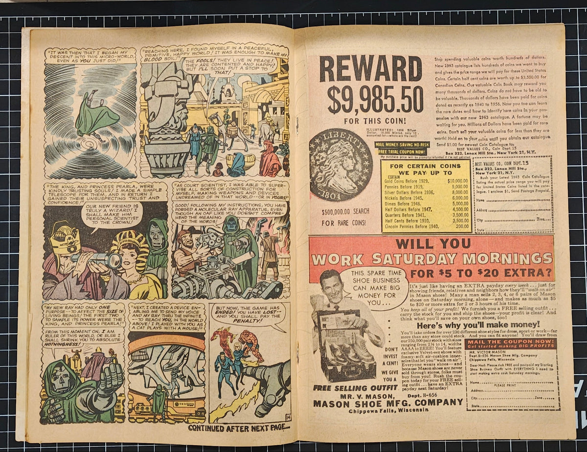 FANTASTIC FOUR (1961) #016 VG (4.0)