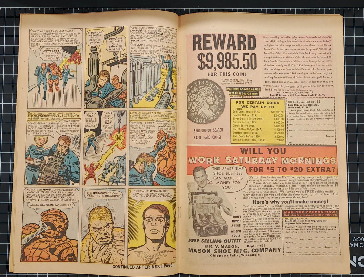 FANTASTIC FOUR (1961) #017 FN+ (6.5)
