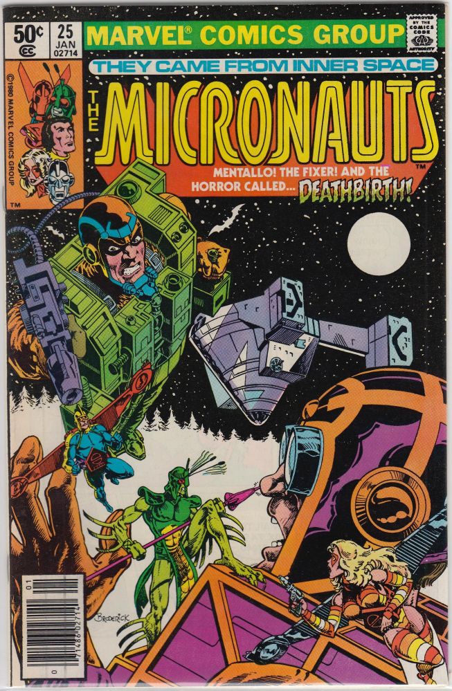 MICRONAUTS (1979) #25 NM
