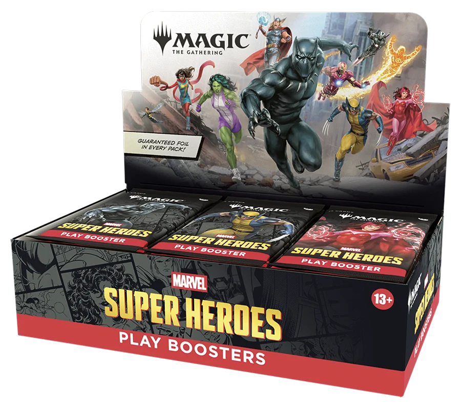 Magic The Gathering CCG Marvel Marvel Heroes Play Booster Display (30 Ct)