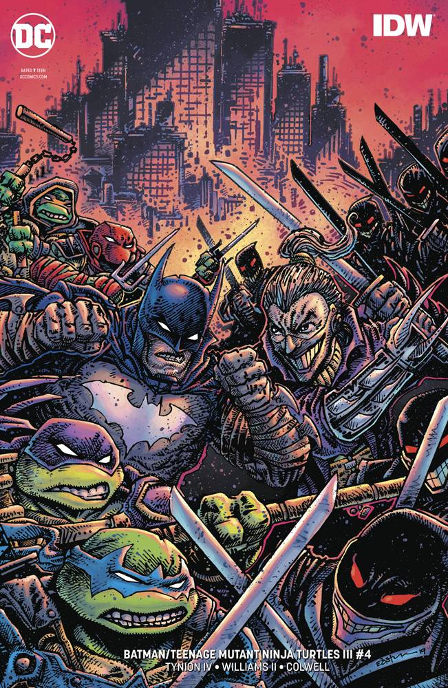 BATMAN TMNT III #4 (OF 6) VAR ED