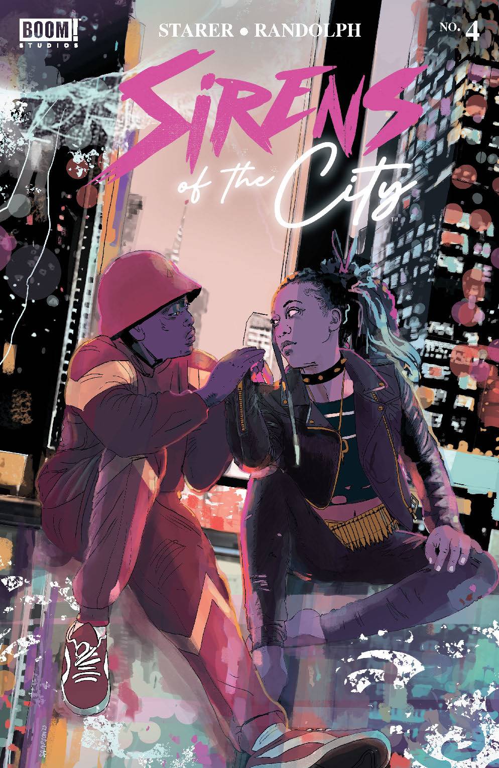 Sirens Of The City #4 (Of 6) Cover E Foc Reveal Variant