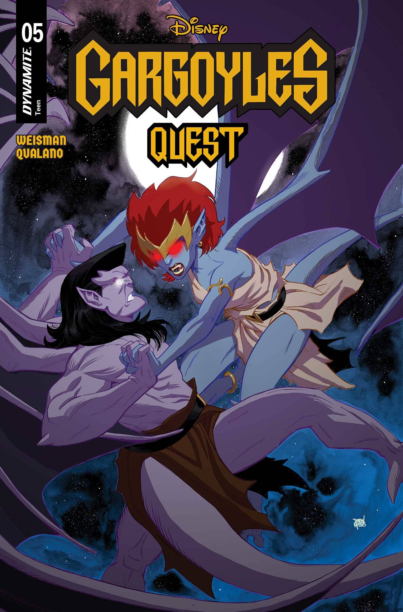 Gargoyles Quest #5 Cover A Moss