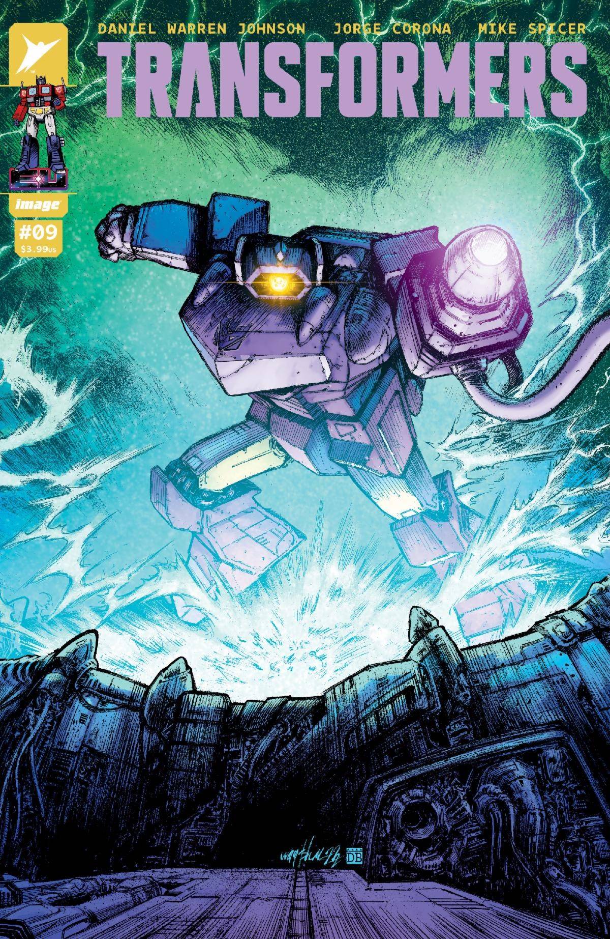 Transformers #9 Cover D 1 in 25 Jonathan Wayshak Variant