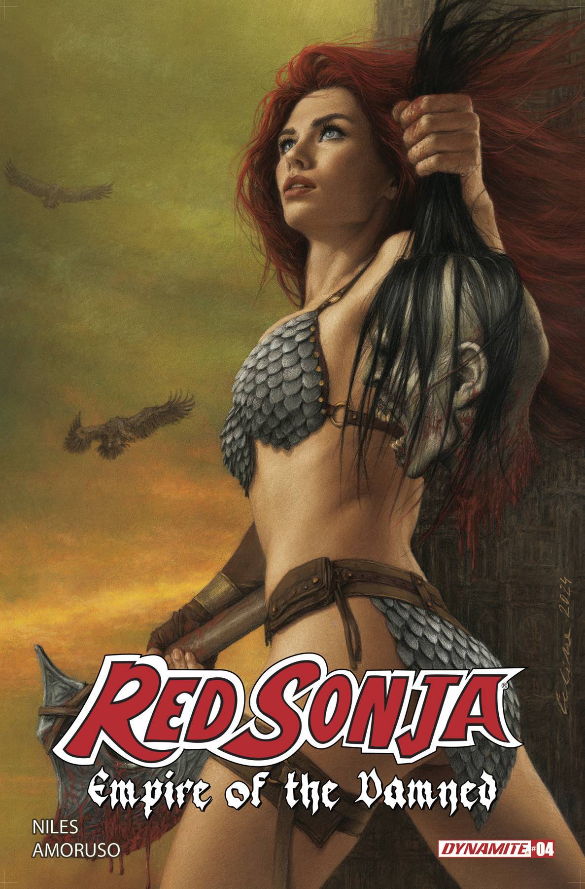 Red Sonja Empire Damned #3 Cover C Celina