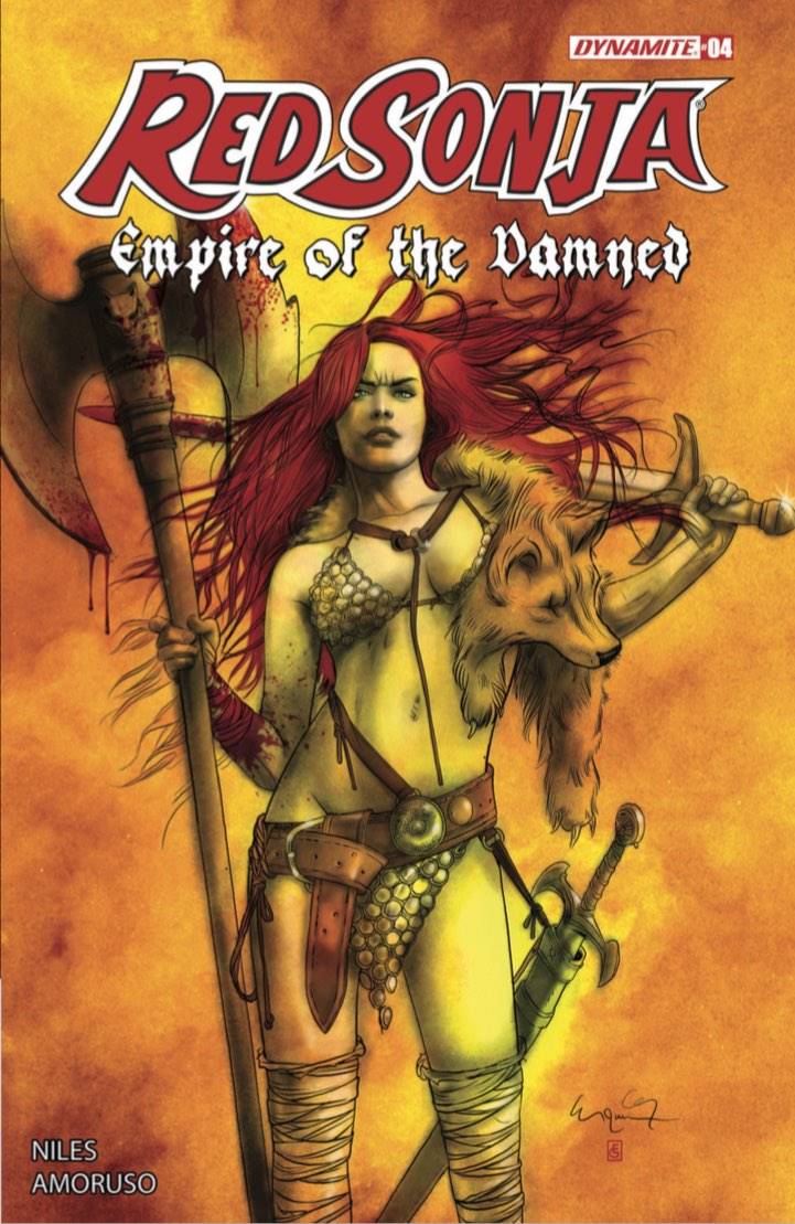 Red Sonja Empire Damned #4 Cover C Gundz