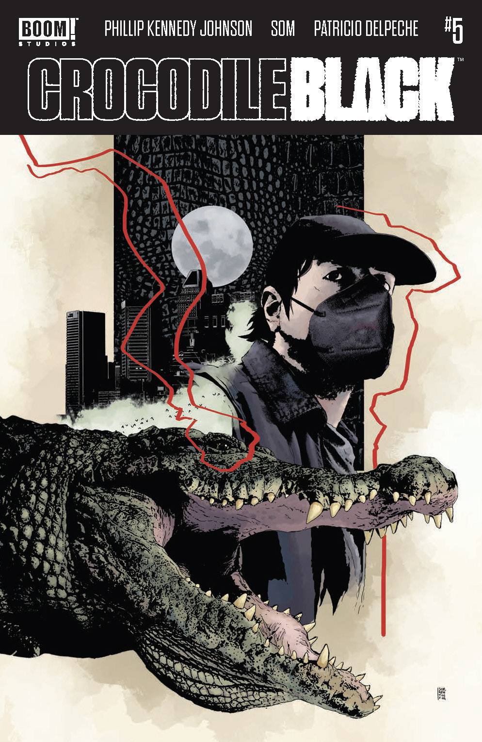 Crocodile Black #5 (Of 5) Cover A Sorrentino (Mature)