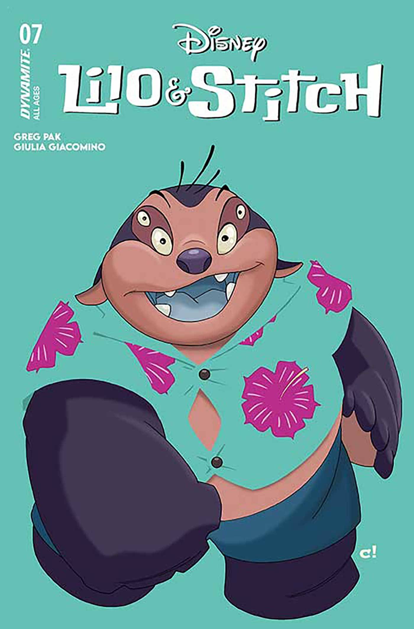 Lilo & Stitch #7 Cover D Rousseau Color Bleed