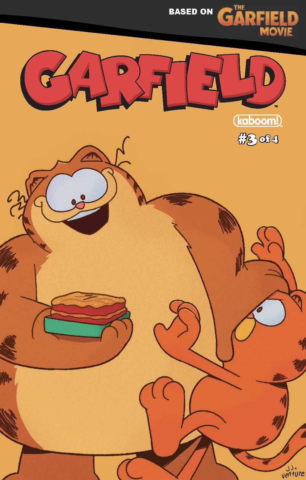 Garfield #3 (Of 4) Cover A Harrison & Venture