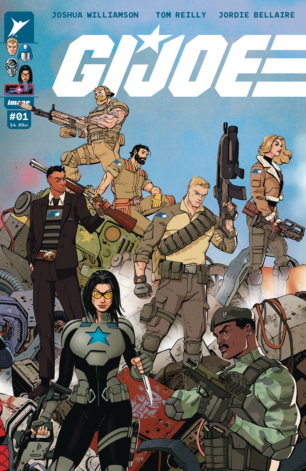 G.I. Joe #1 Cover A Tom Reilly Wraparound