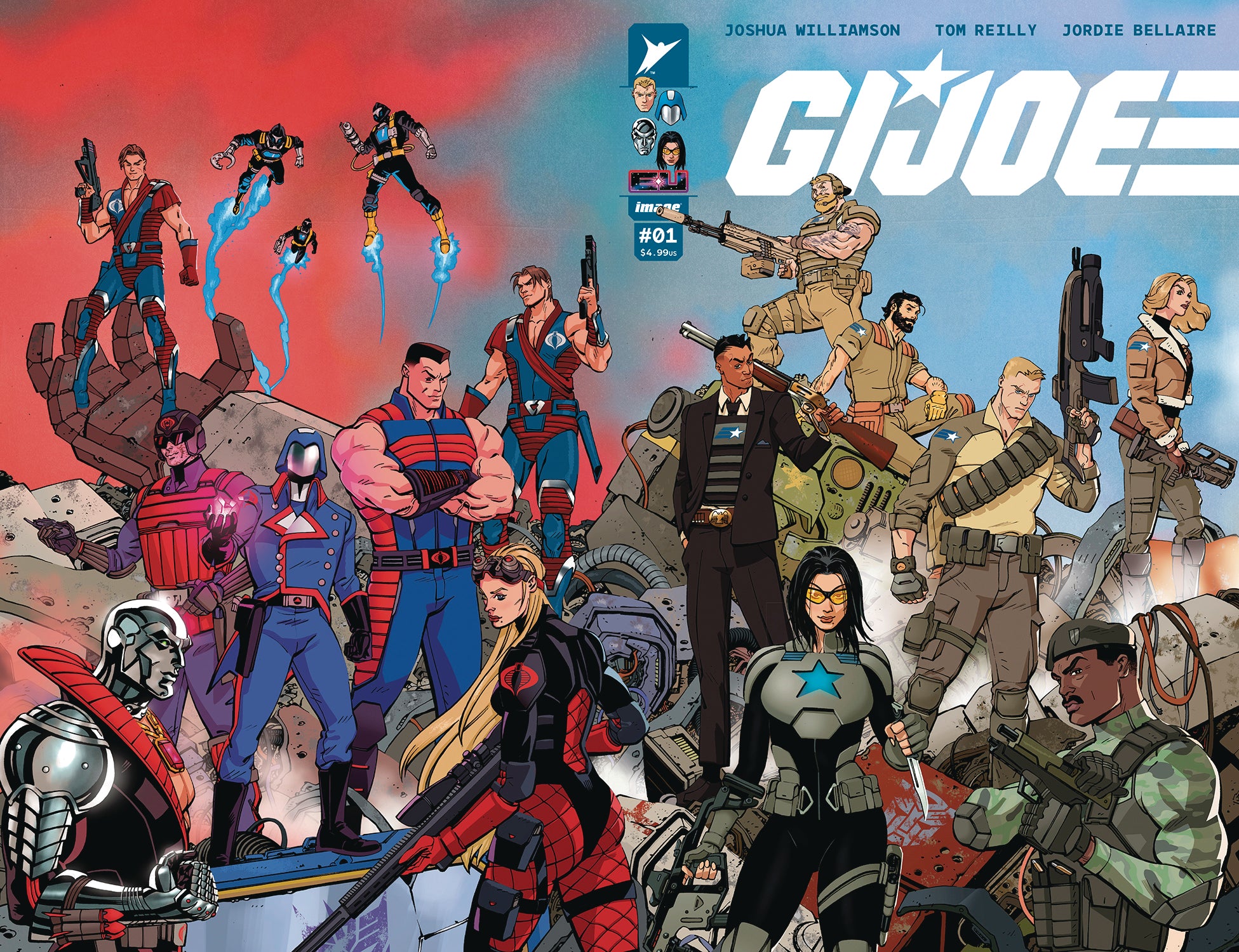 G.I. Joe #1 Cover A Tom Reilly Wraparound