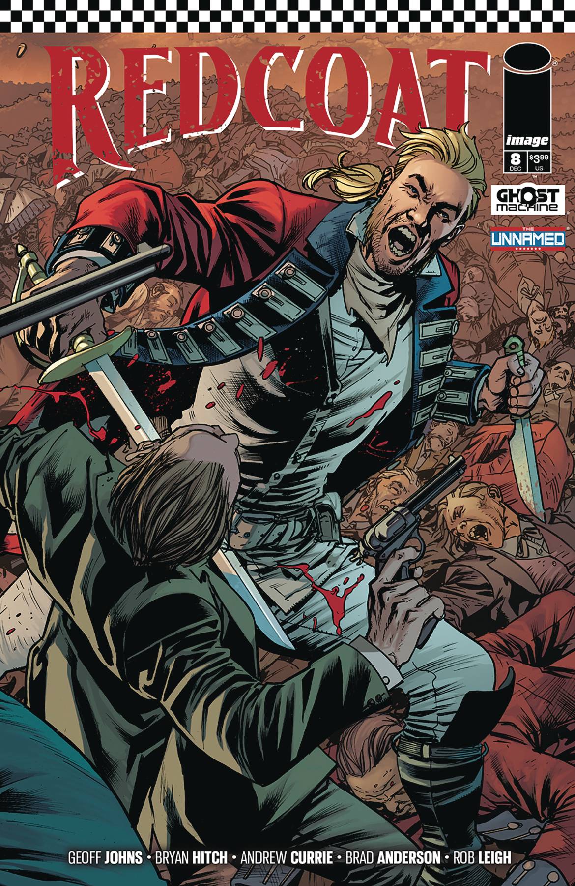 Redcoat #8 Cover A Bryan Hitch & Brad Anderson Wrparound