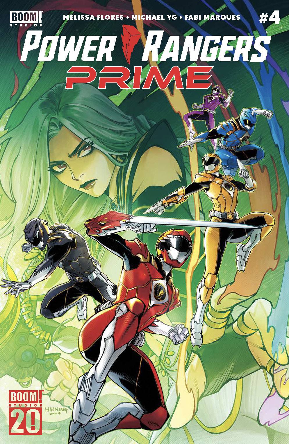 Power Rangers Prime #4 Cover J Foc Reveal