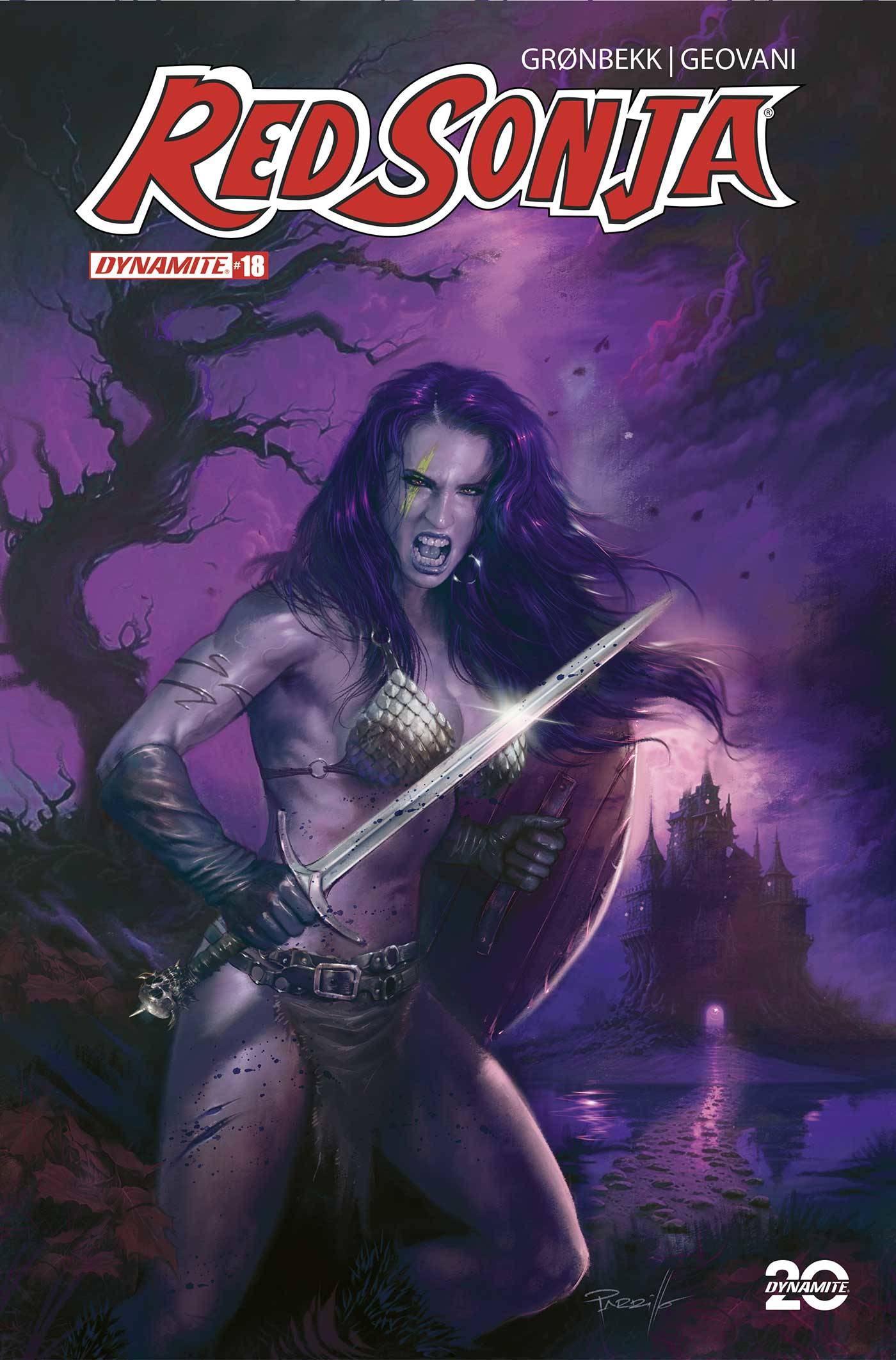 Red Sonja 2023 #18 Cover L Foc Parrillo Ultraviolet