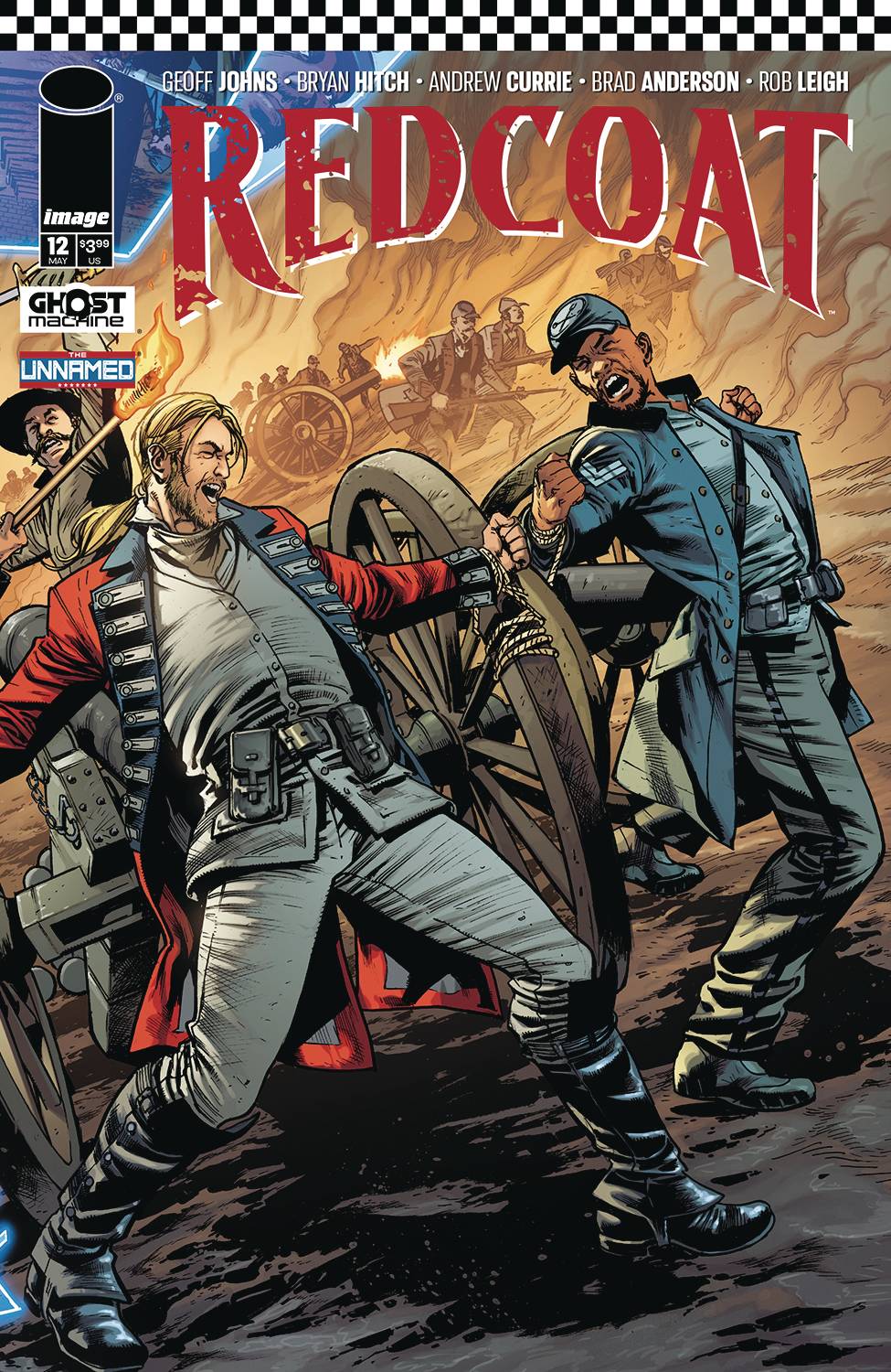 Redcoat #12 Cover A Bryan Hitch & Brad Anderson Wraparound