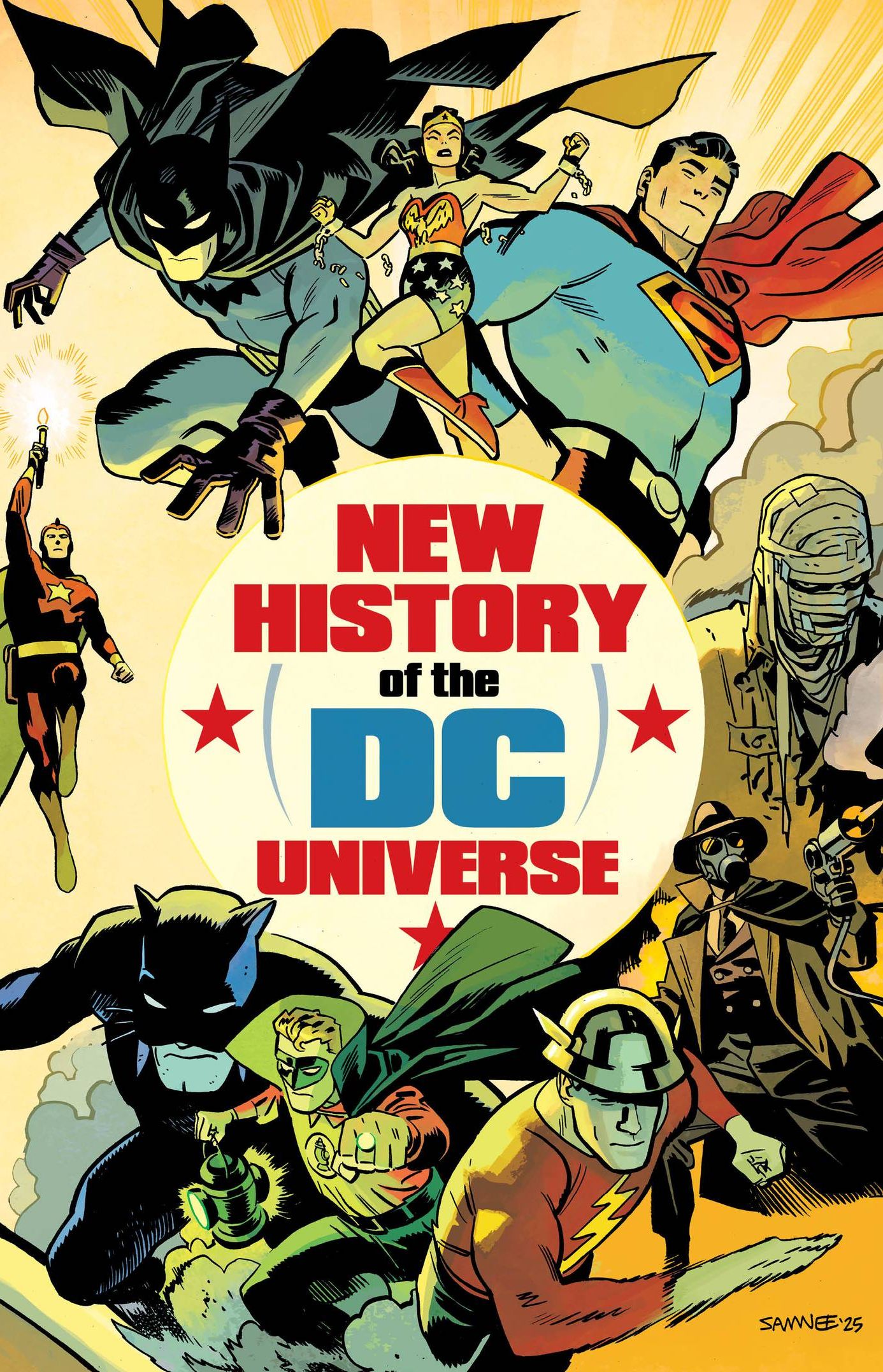 New History Of The DC Universe #1 (Of 4) Cover A Chris Samnee Wraparound