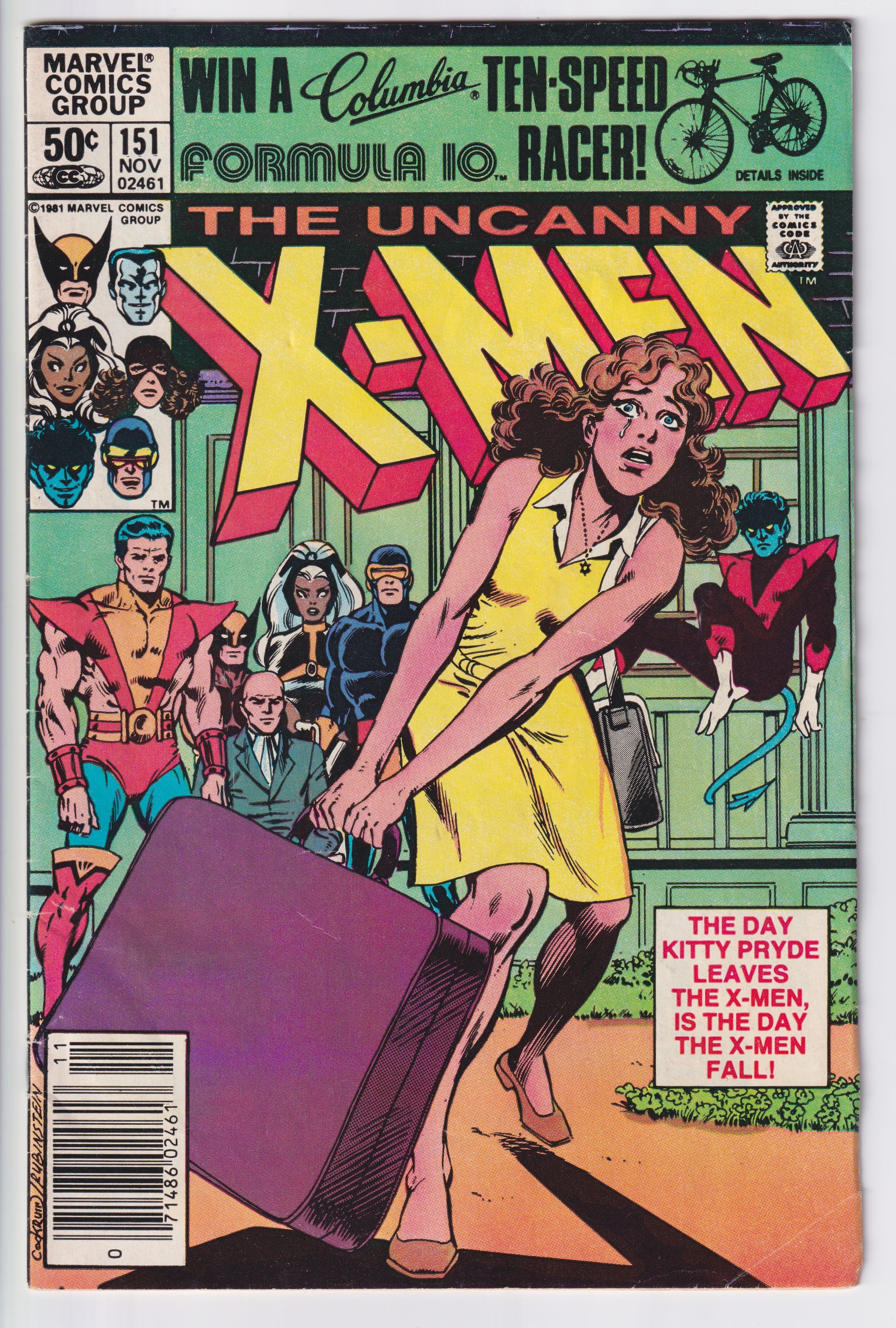 UNCANNY X-MEN (1981) #151 VG