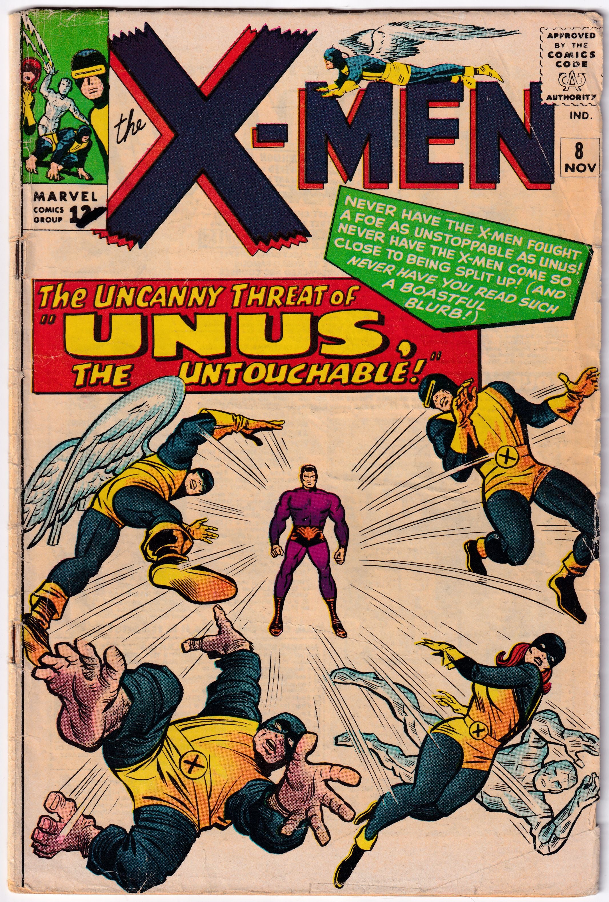 UNCANNY X-MEN (1963) #008 FR