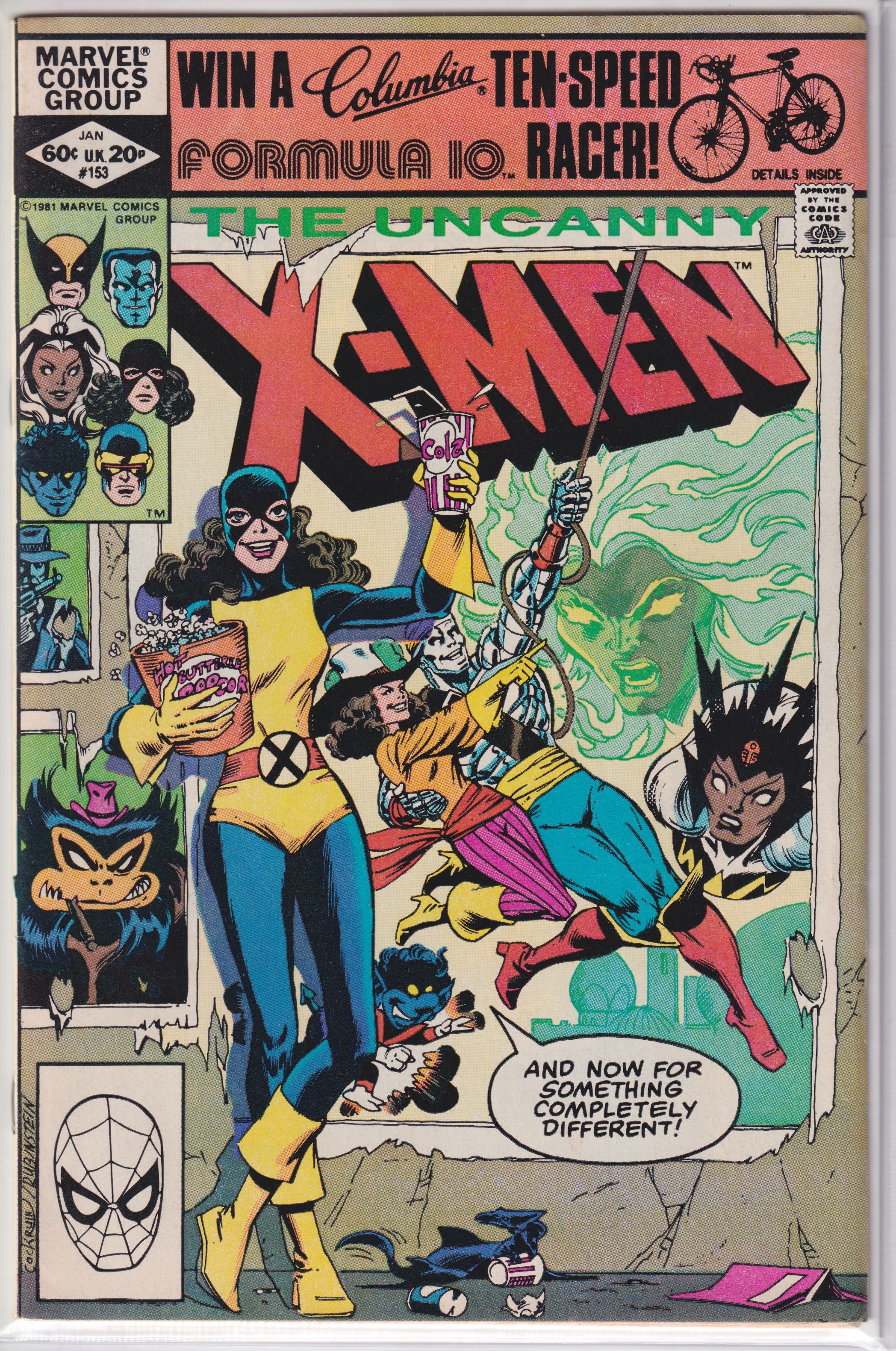 UNCANNY X-MEN (1981) #153 FN+