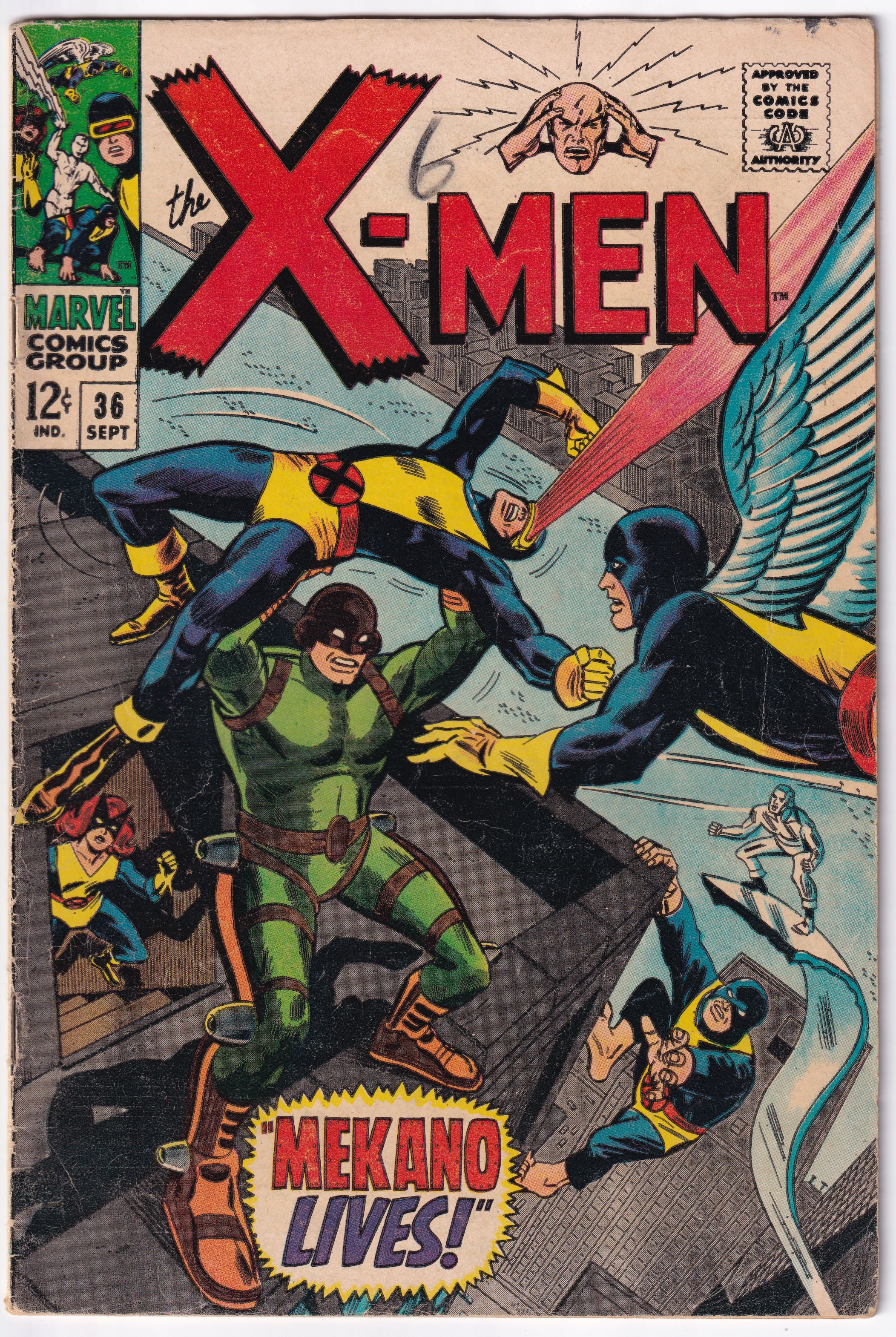 UNCANNY X-MEN (1963) #036 FR/GD