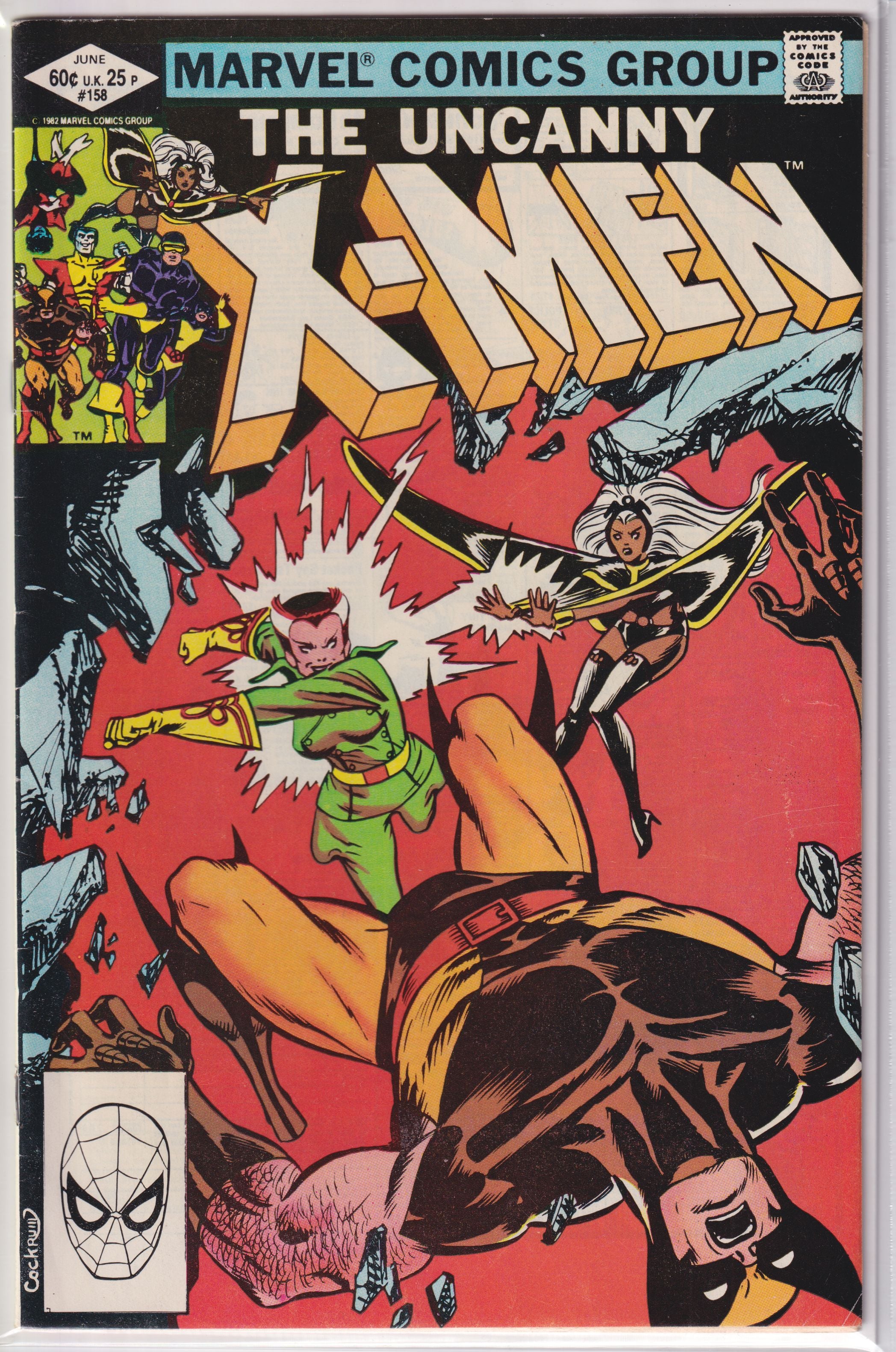UNCANNY X-MEN (1981) #158 GD/VG