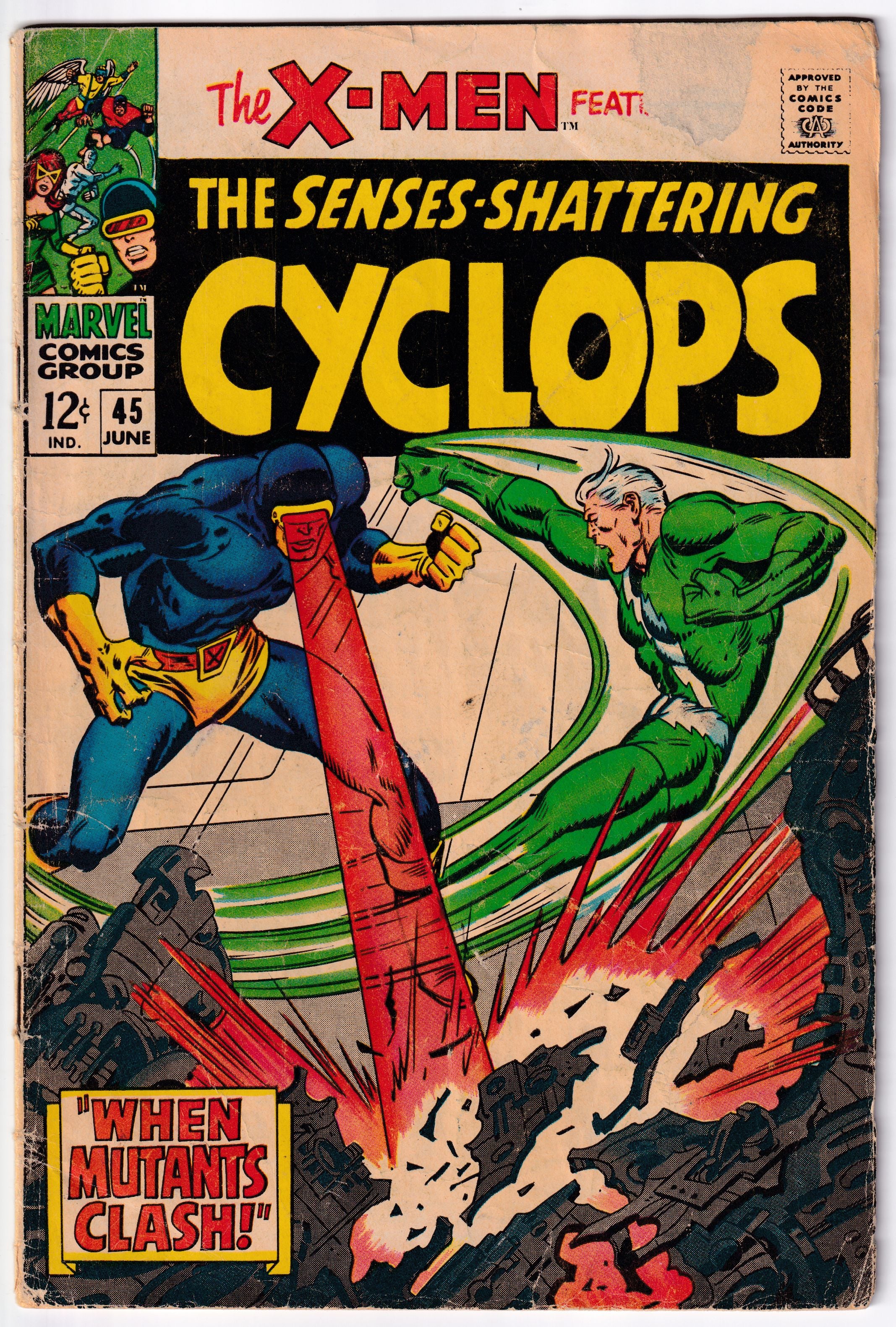 UNCANNY X-MEN (1963) #045 GD+
