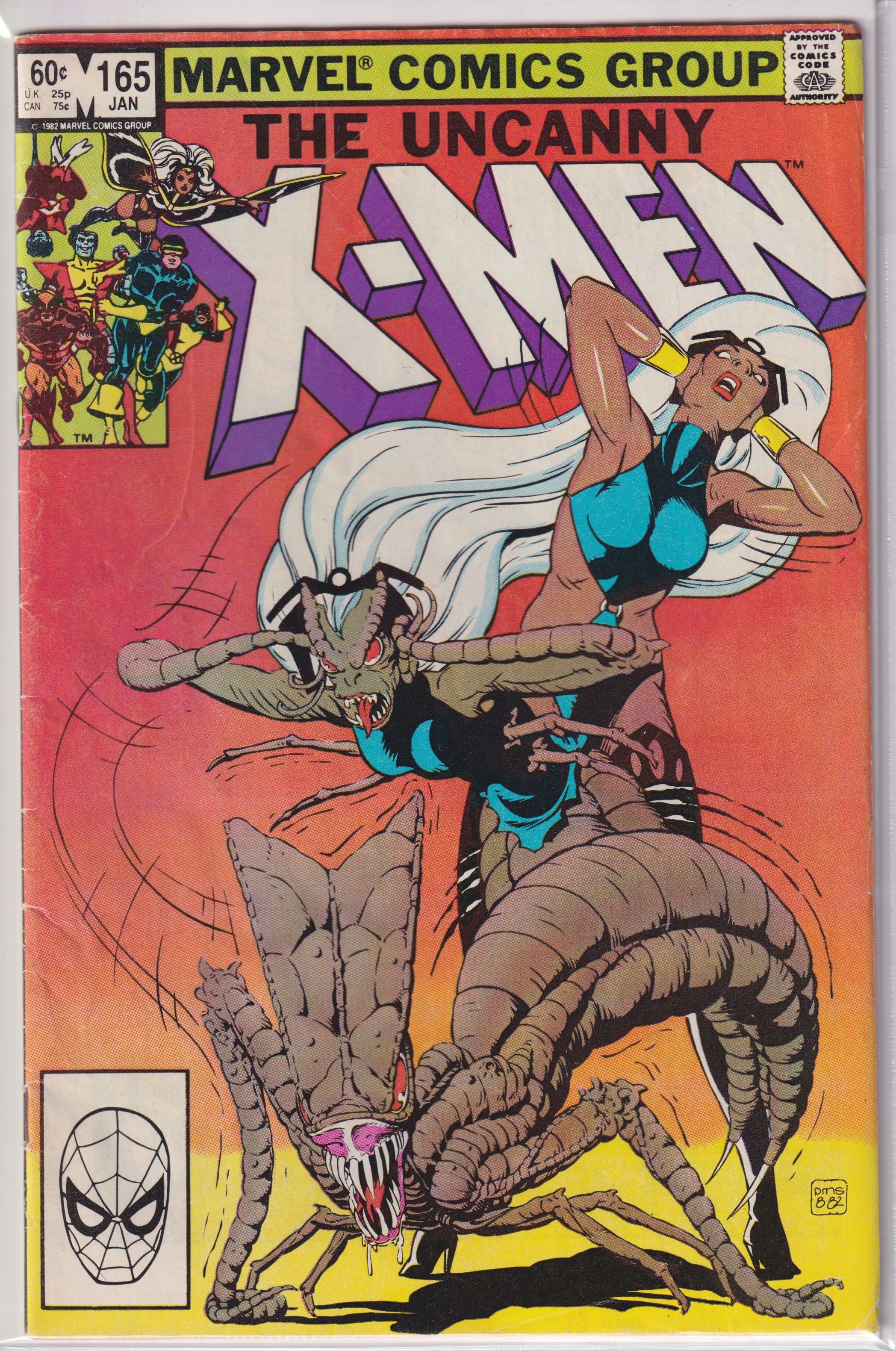 UNCANNY X-MEN (1981) #165 VG