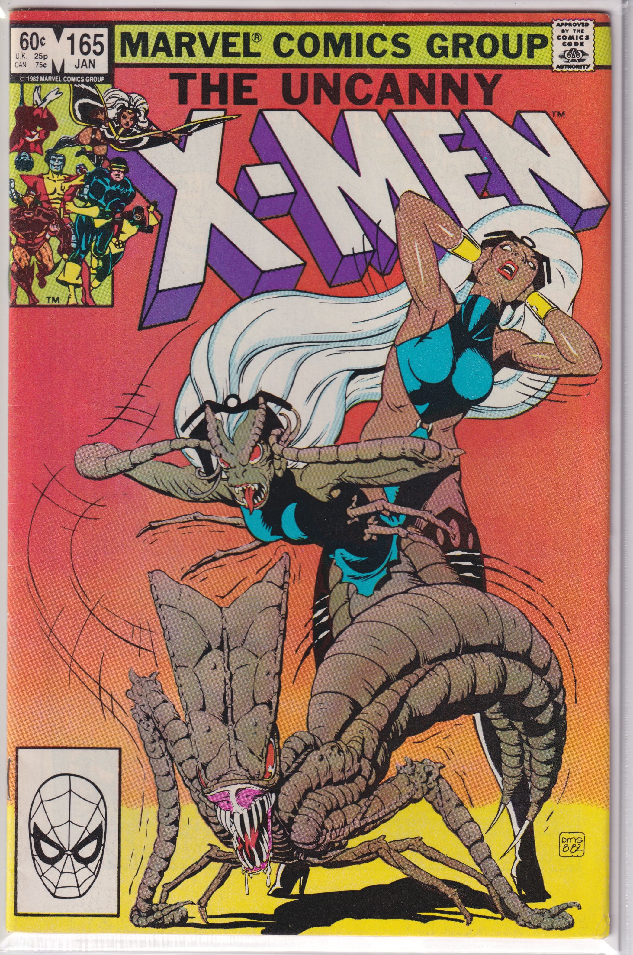 UNCANNY X-MEN (1981) #165 FN+