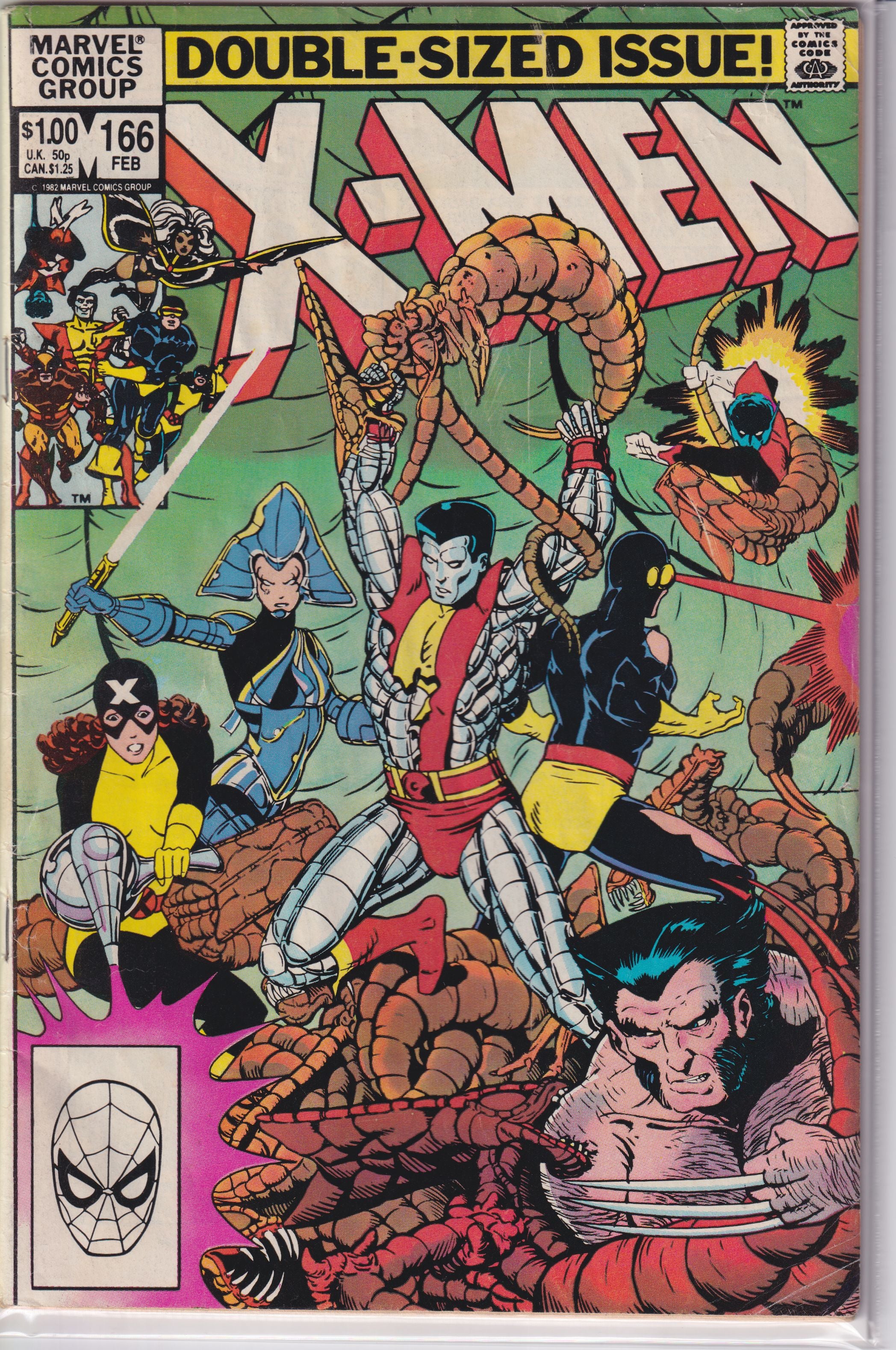 UNCANNY X-MEN (1981) #166 VG