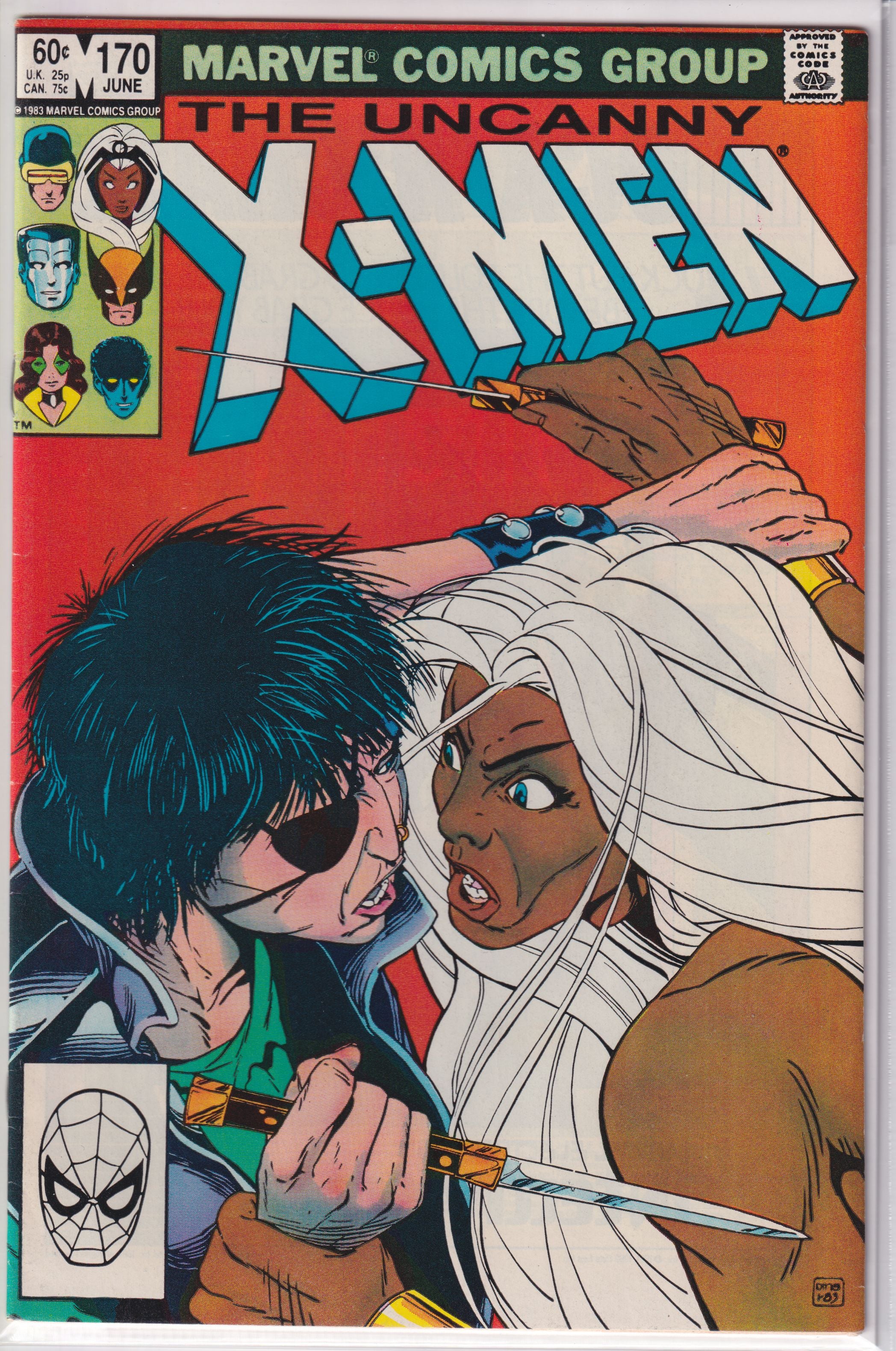 UNCANNY X-MEN (1981) #170 VF-