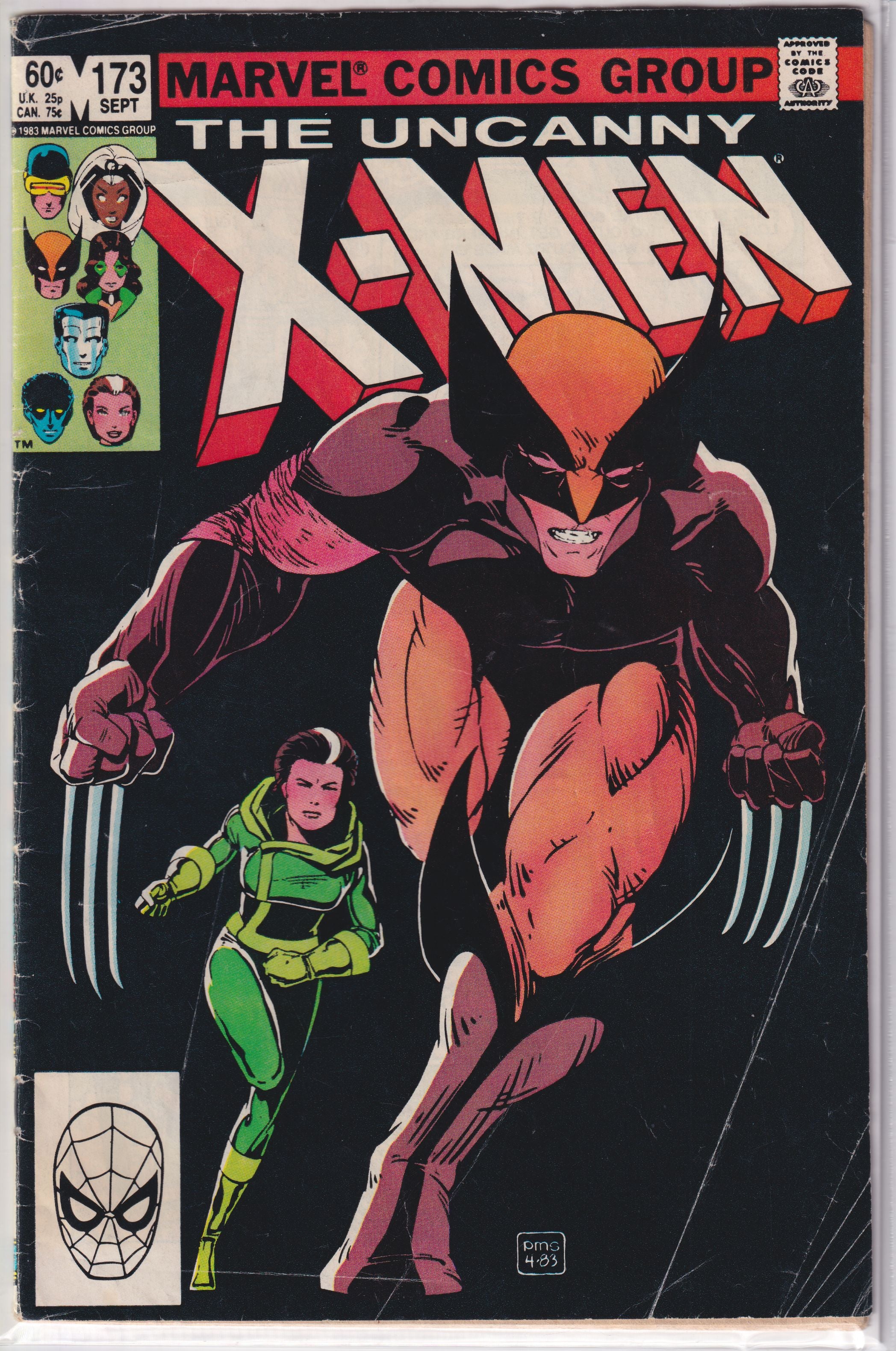 UNCANNY X-MEN (1981) #173 GD+