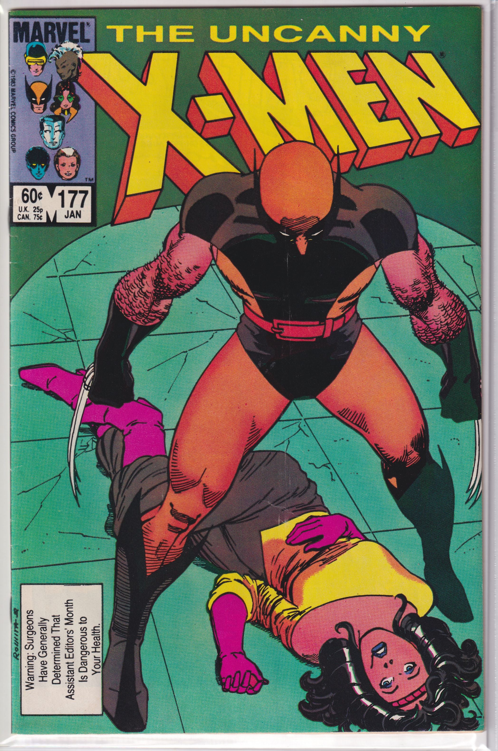 UNCANNY X-MEN (1981) #177 FN-