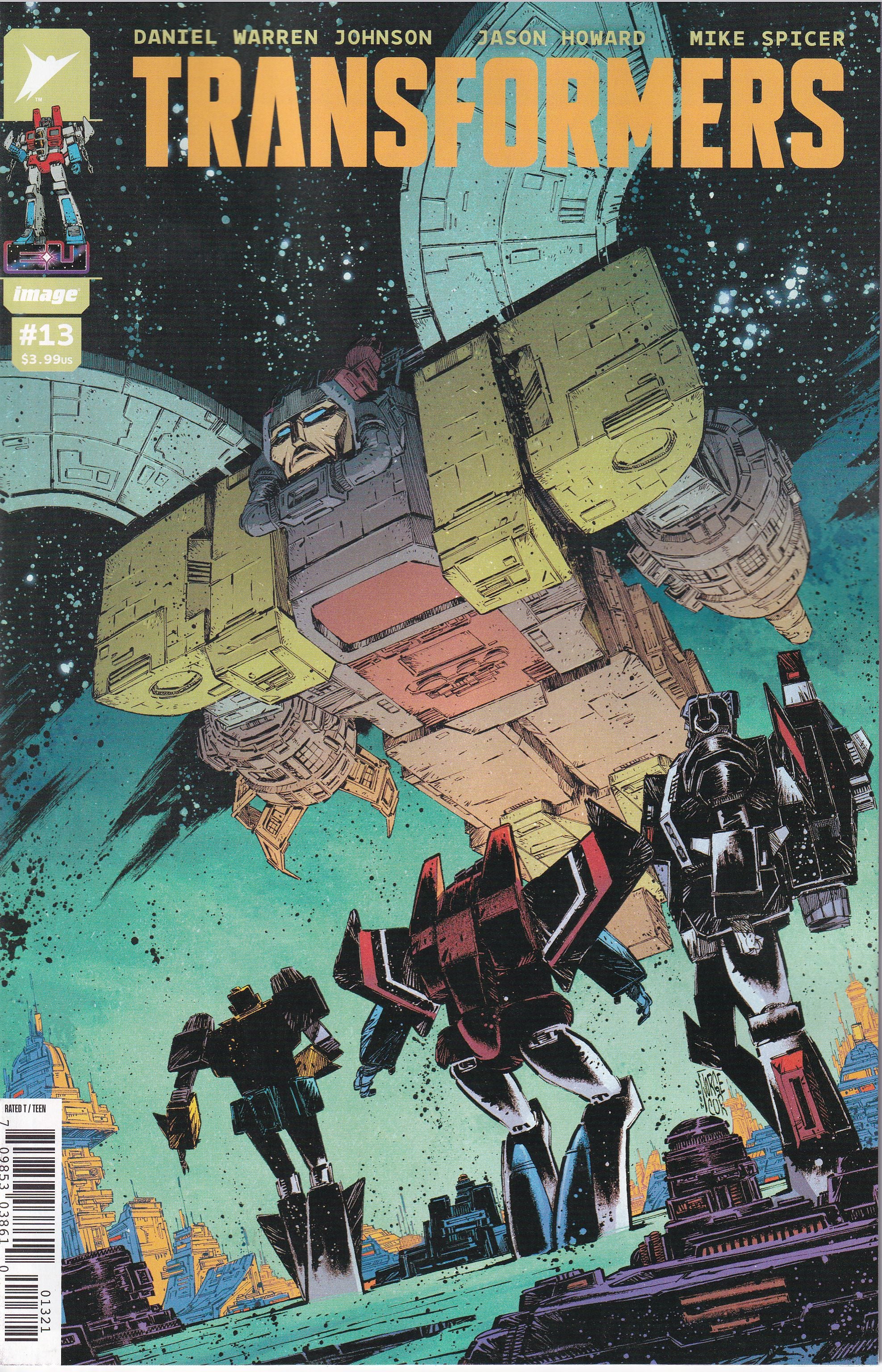 Transformers #13 Cover B Jorge Corona & Mike Spicer Variant