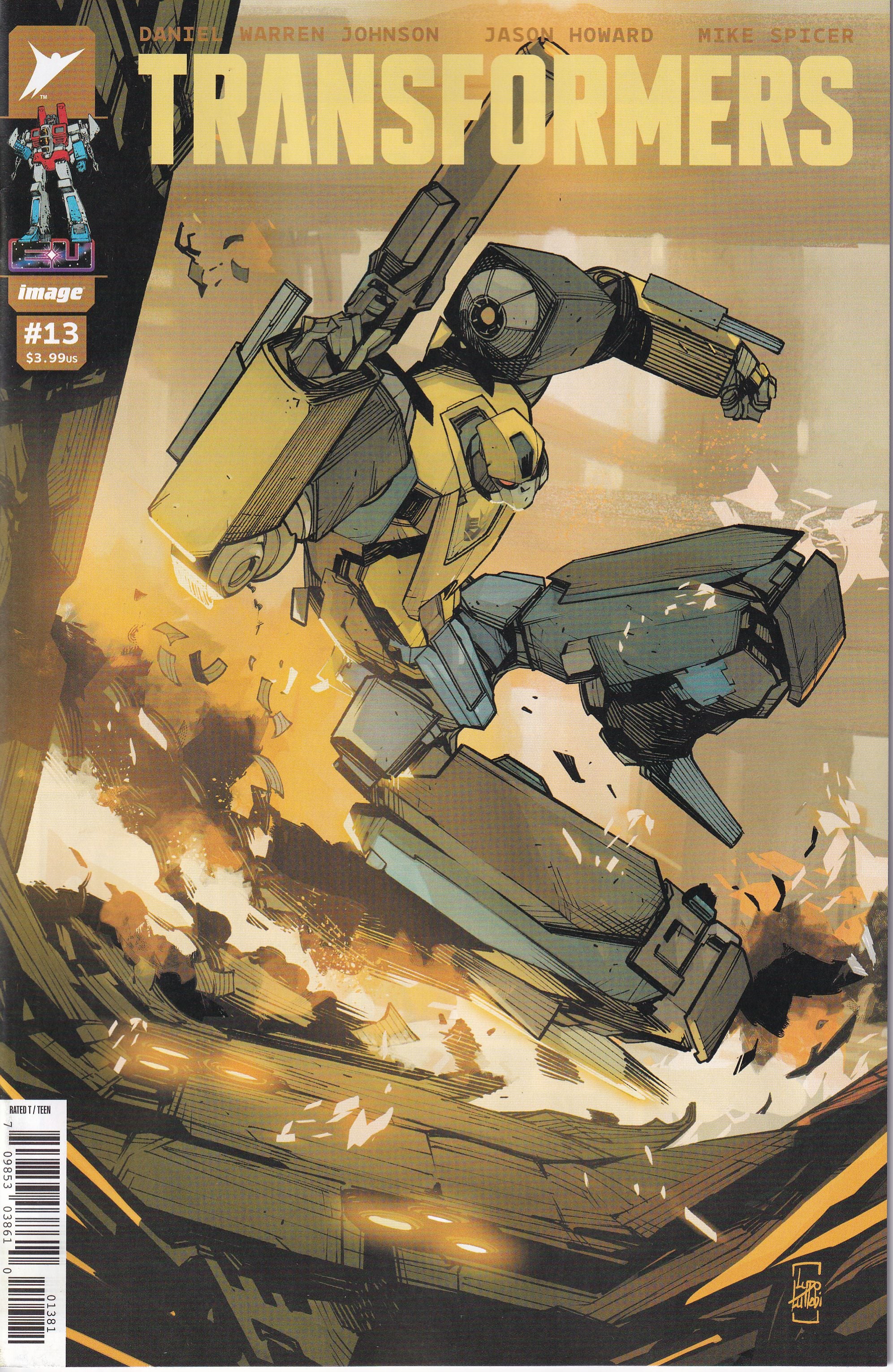 Transformers #13 Cover H Ludo Lullabi Variant