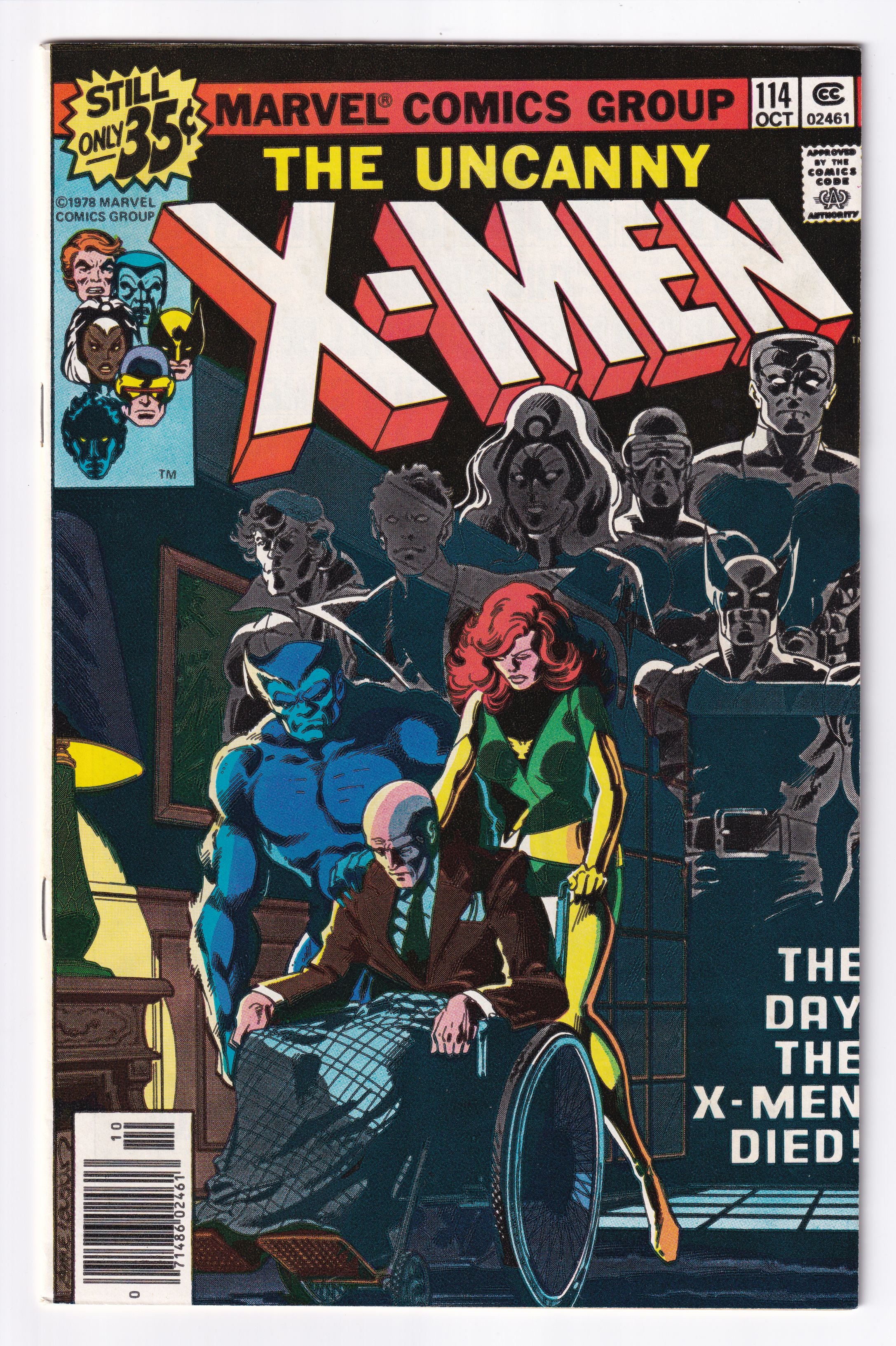 UNCANNY X-MEN (1963) #114 VF