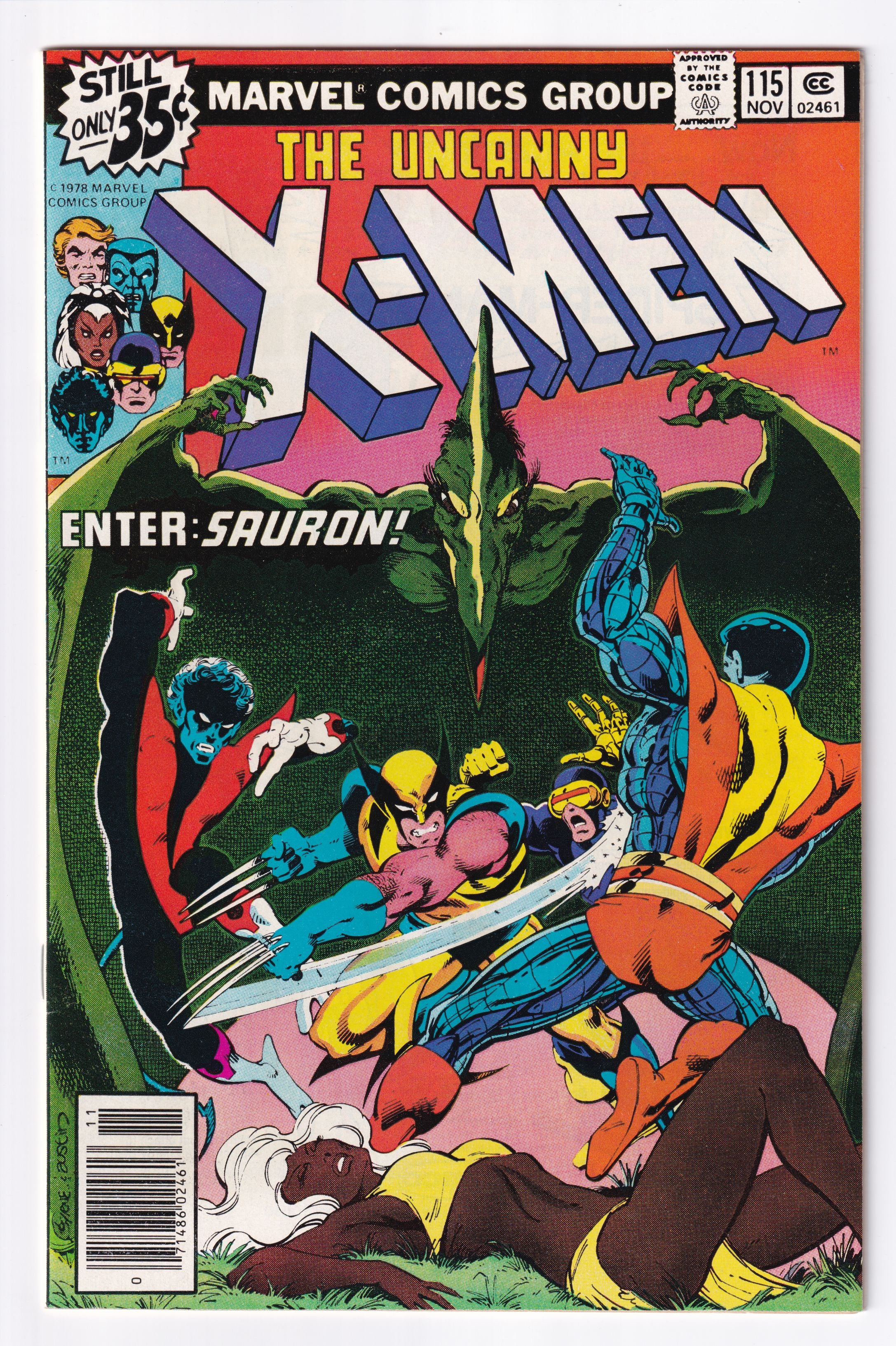 UNCANNY X-MEN (1963) #115 VF