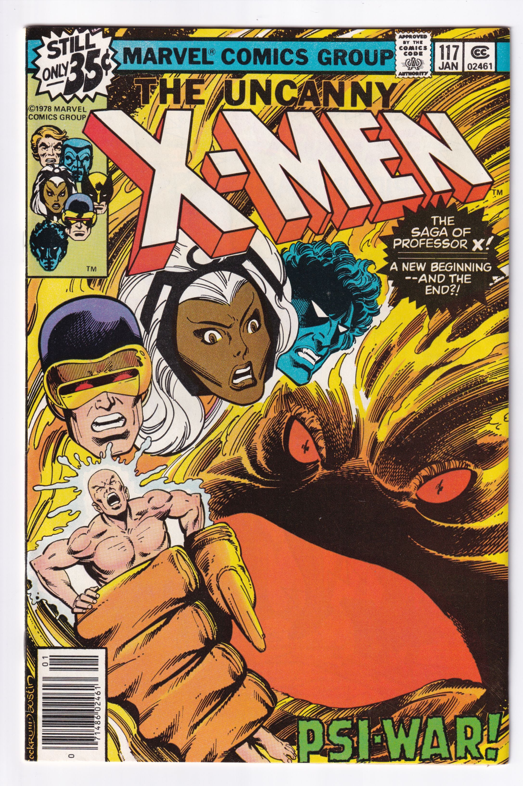 UNCANNY X-MEN (1963) #117 VF-