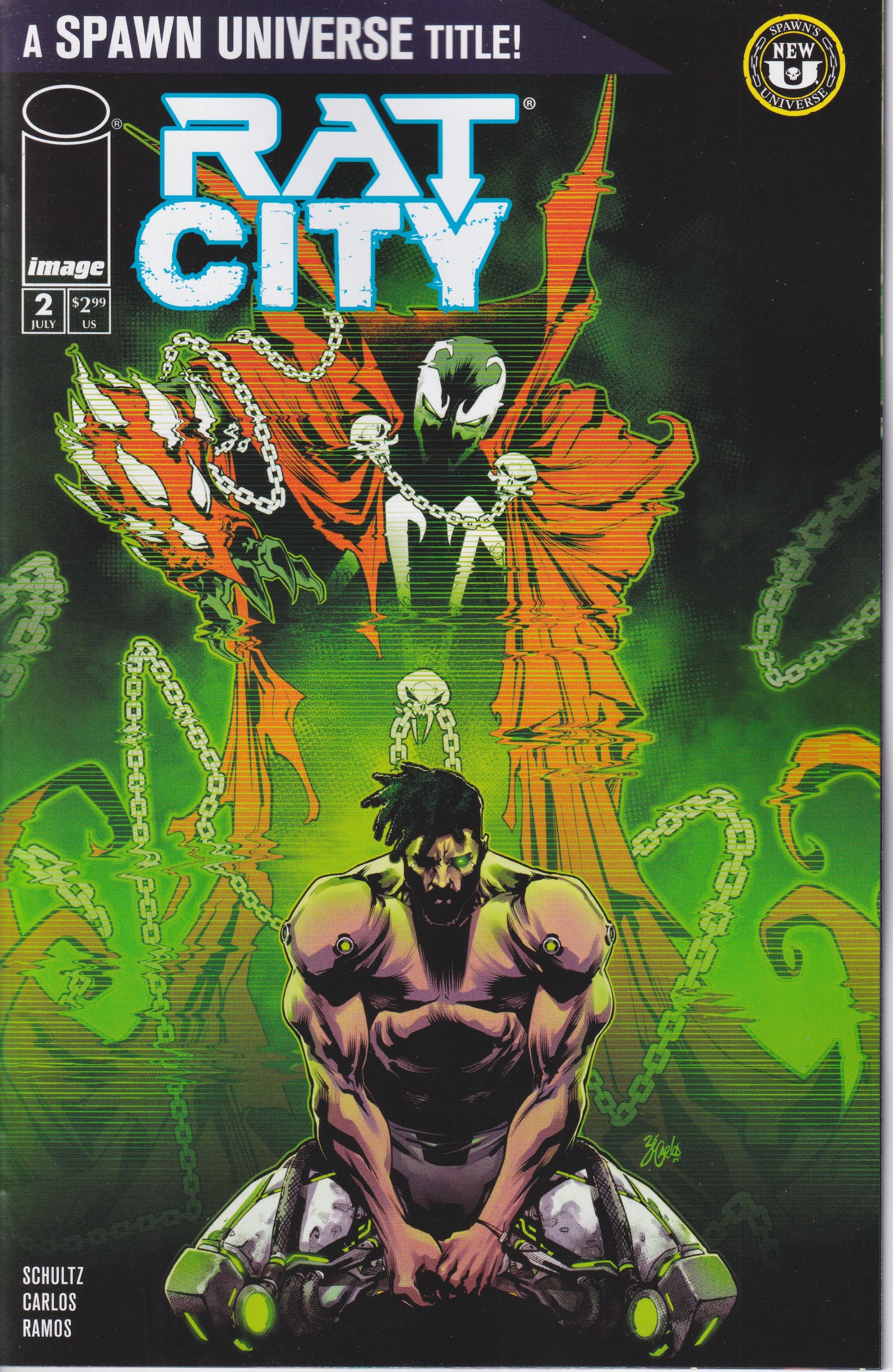 Spawn Rat City #2 2nd Print