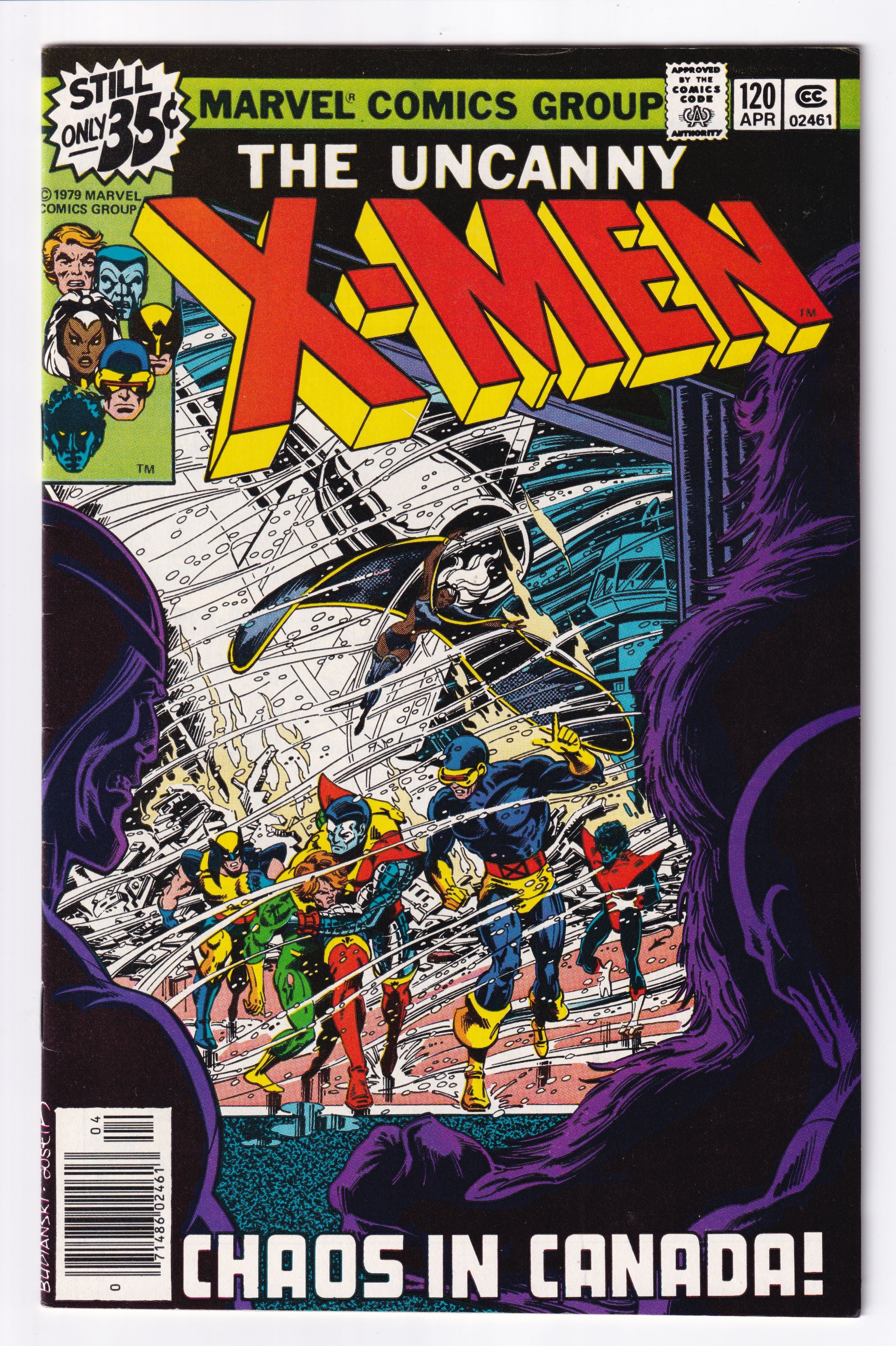 UNCANNY X-MEN (1963) #120 FN+