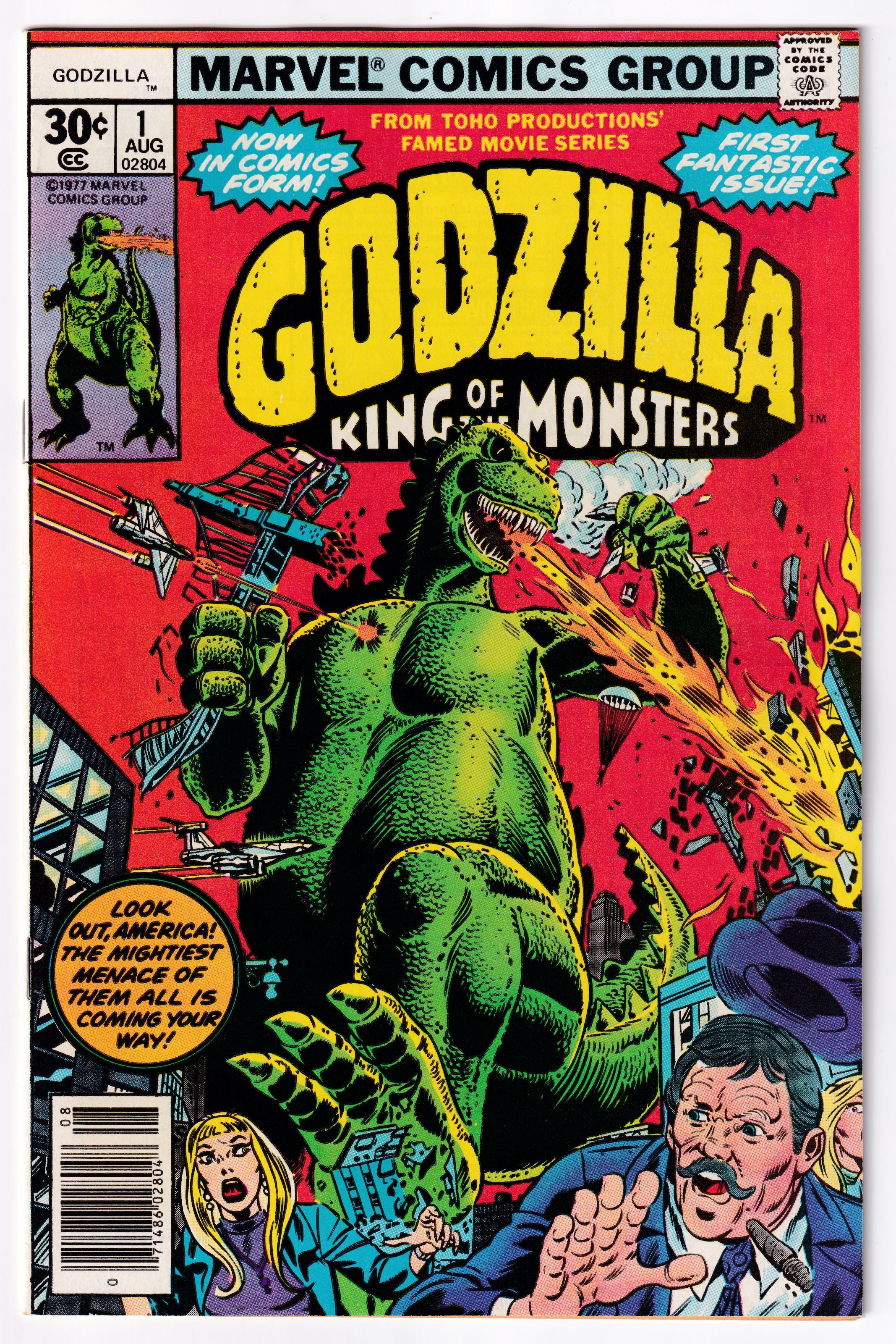 GODZILLA (1977) #01 VF+